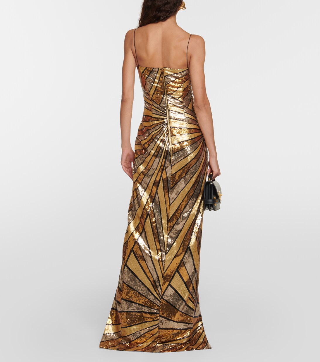 Robe mit Pailletten | Balmain