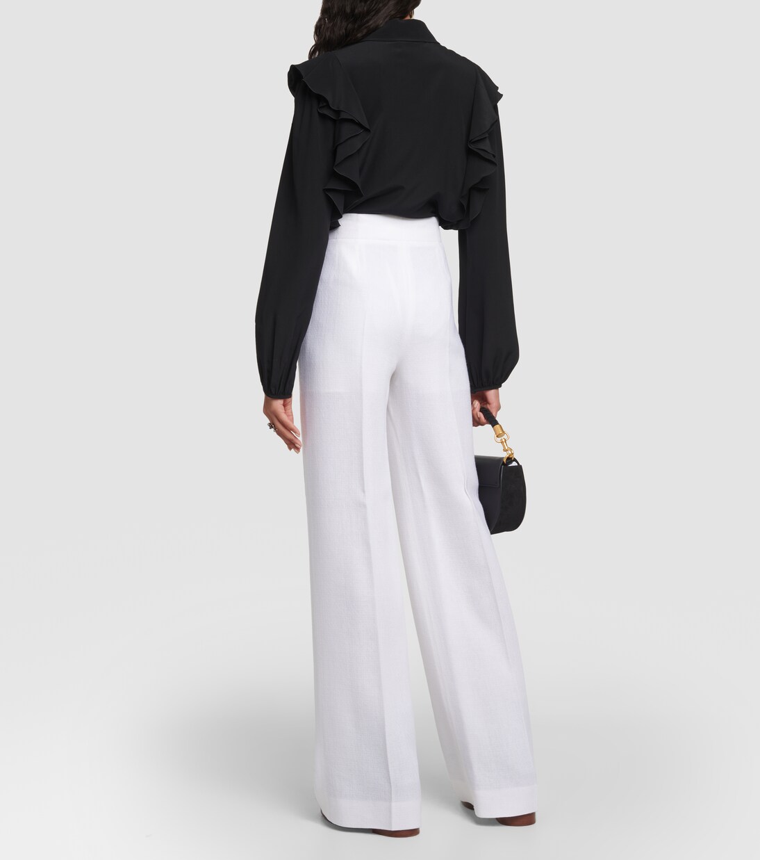 Pantalon en laine et cachemire | Chloé