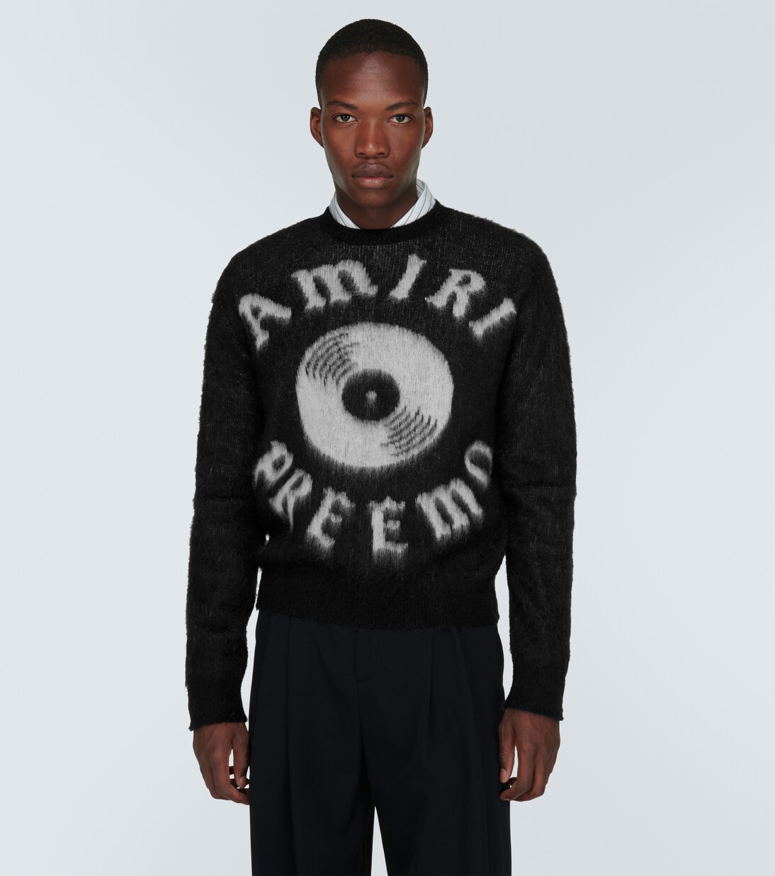 Pull en laine à logo | Amiri