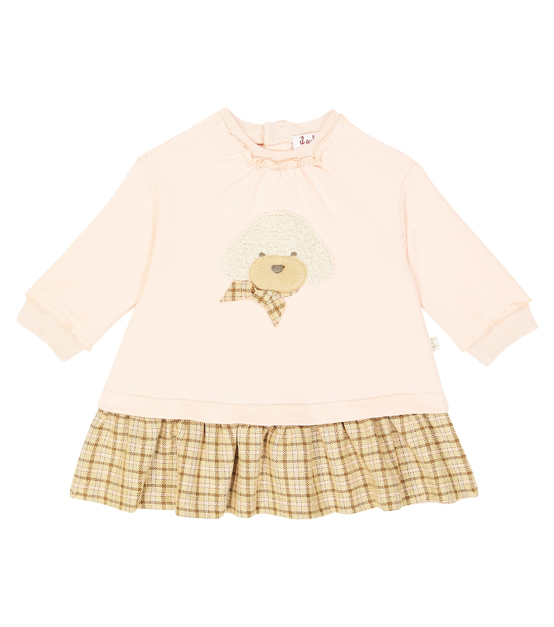 Baby Kleid aus einem Baumwollgemisch | Il Gufo