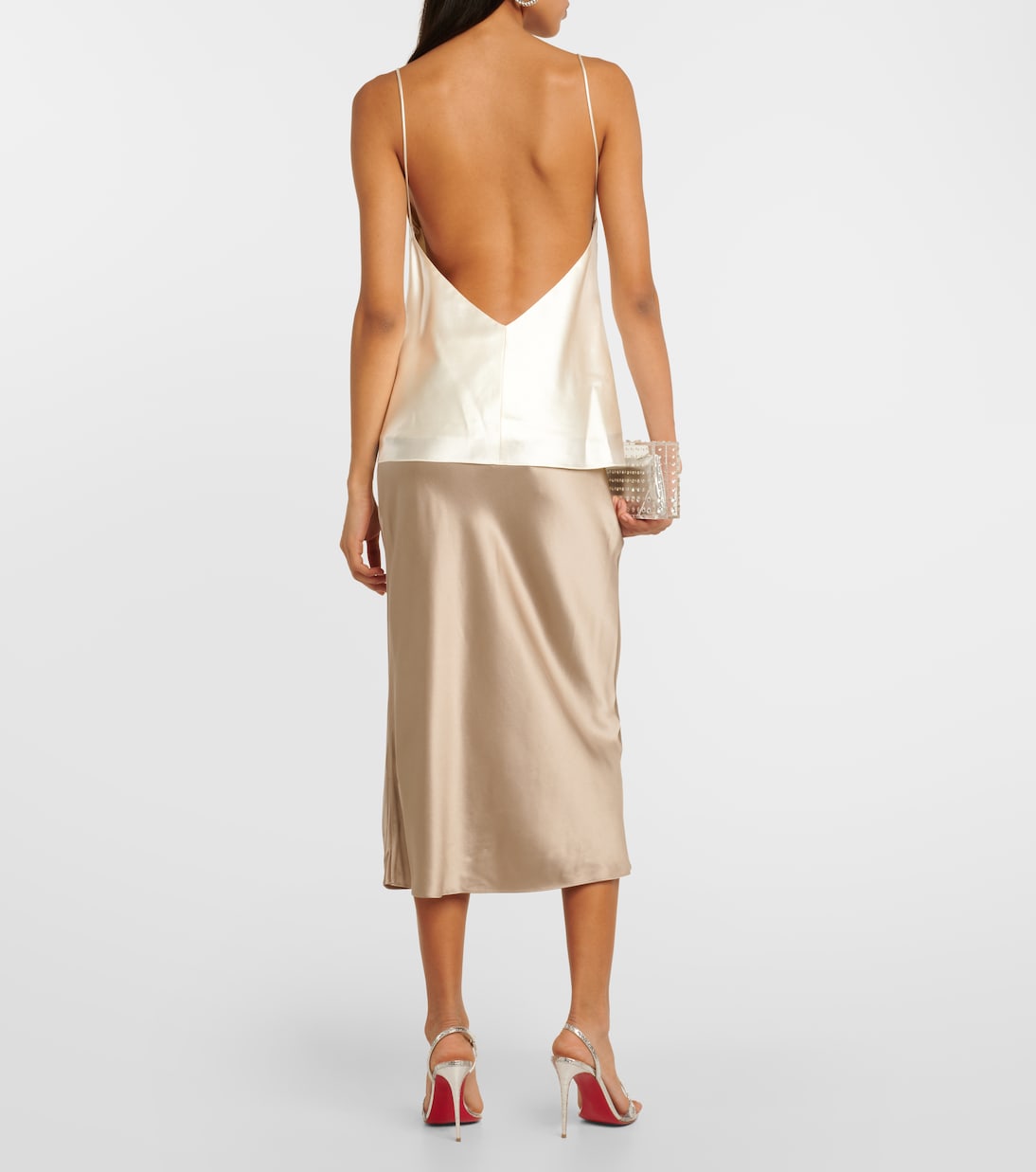 Bridal Mel wool and silk camisole | Danielle Frankel