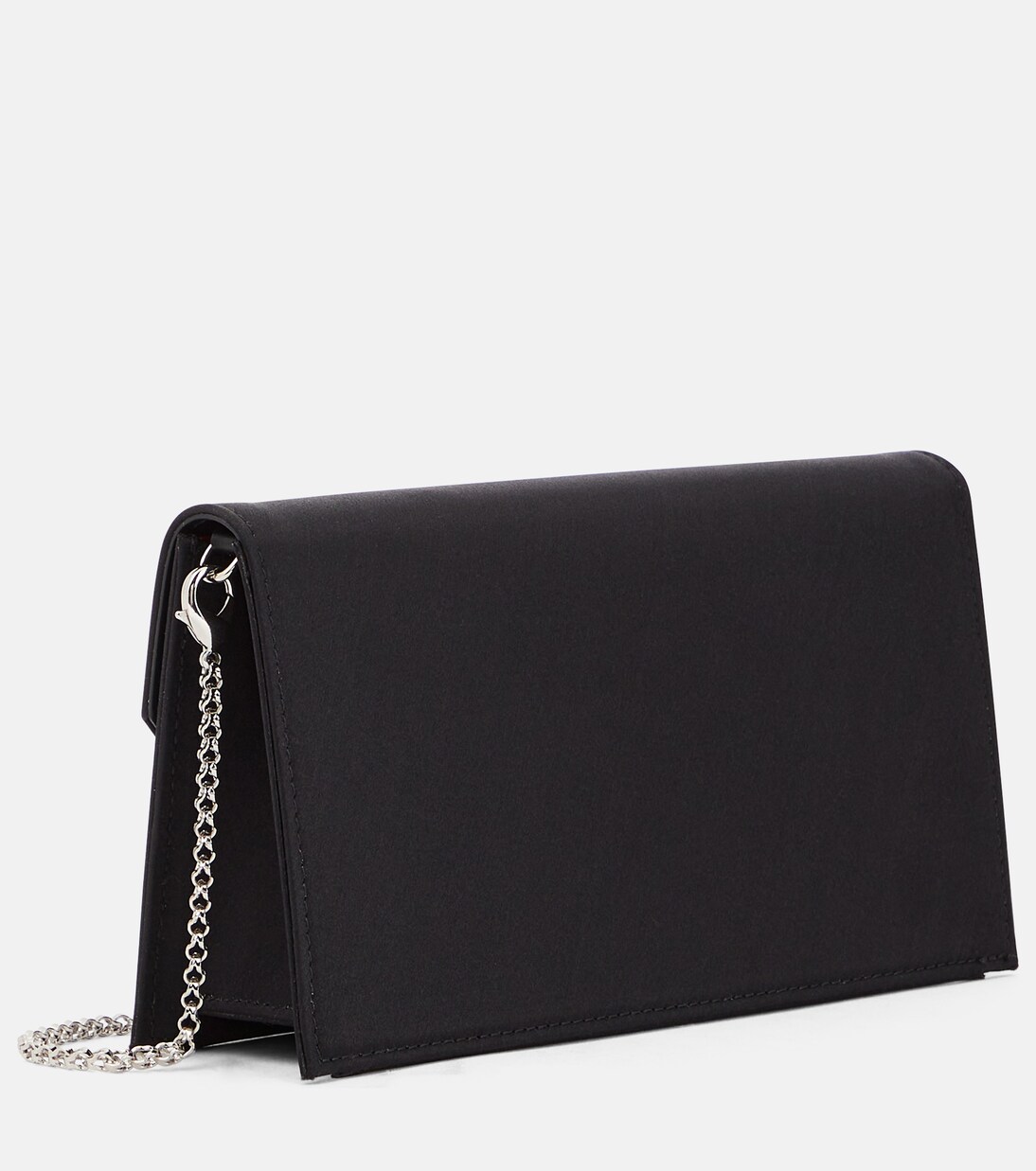 Clutch Loubi54 Small aus Seide mit Kristallen | Christian Louboutin
