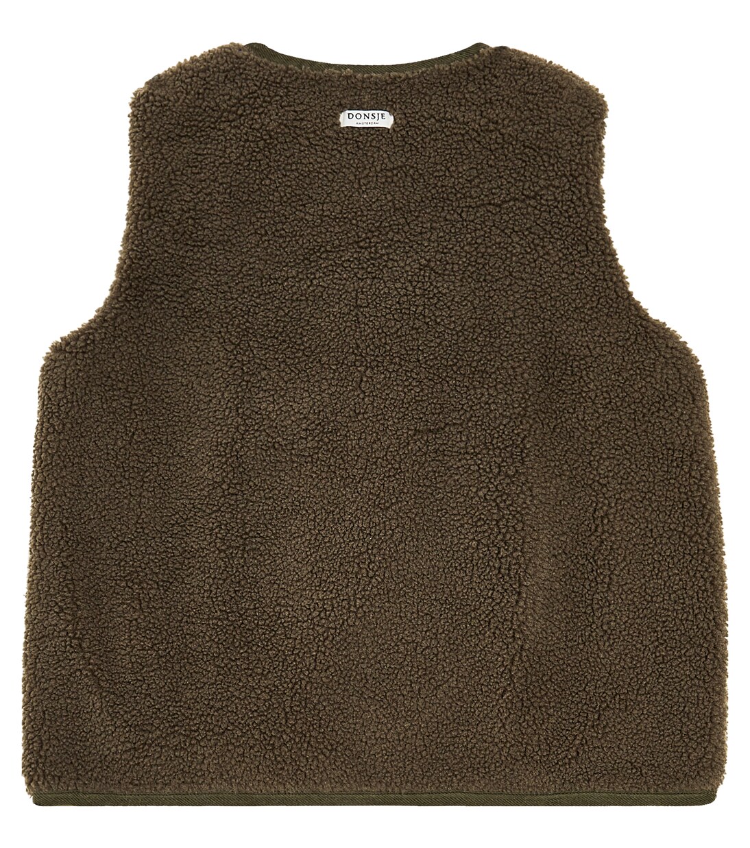 Gilet Monty en shearling synthétique | Donsje