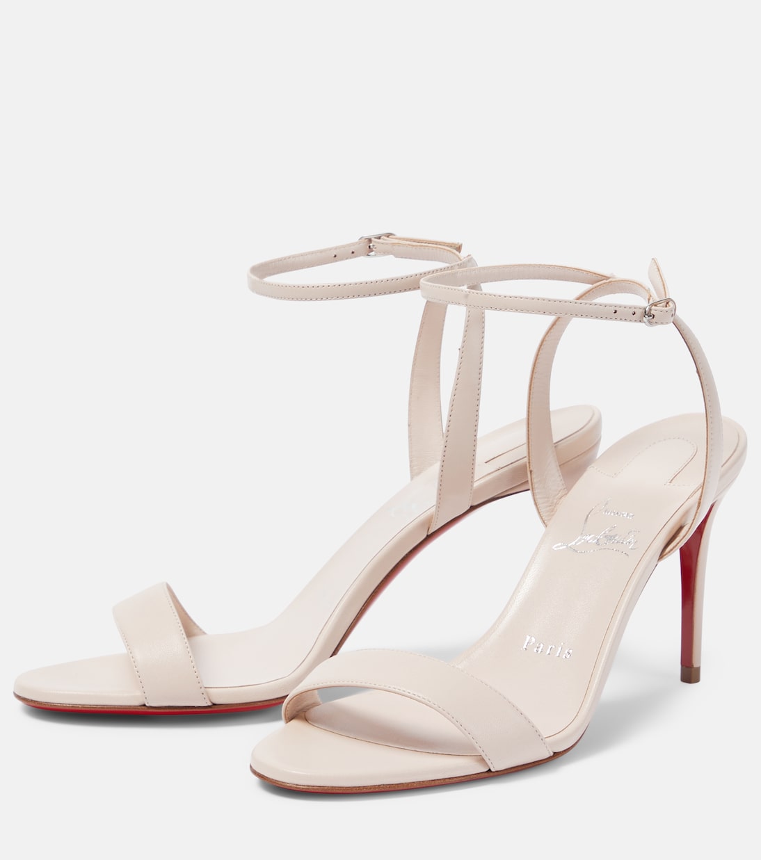 Loubigirl 85 leather sandals | Christian Louboutin
