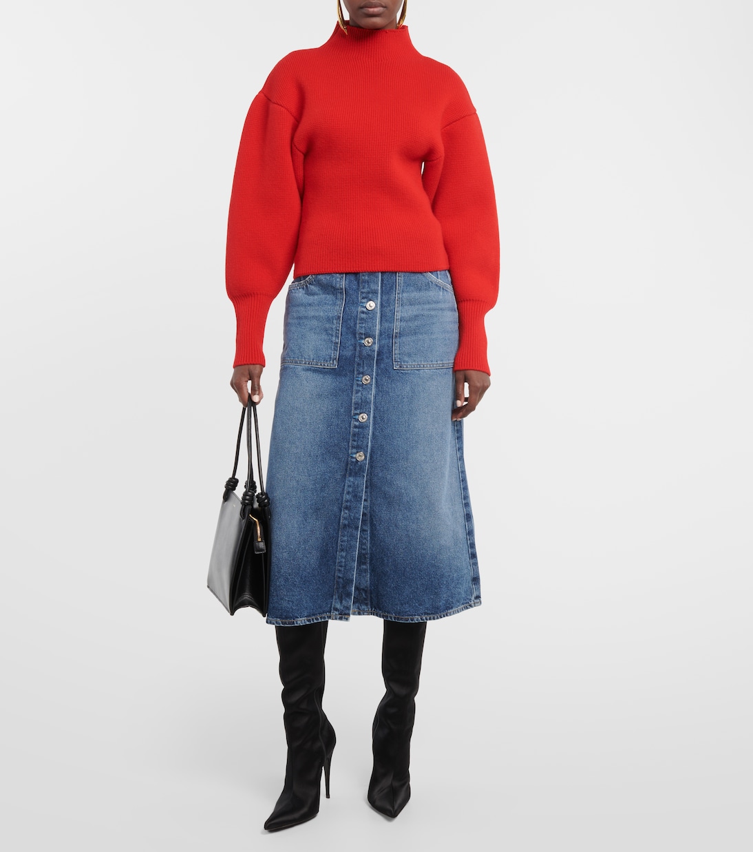 Anouk denim midi skirt | Citizens of Humanity