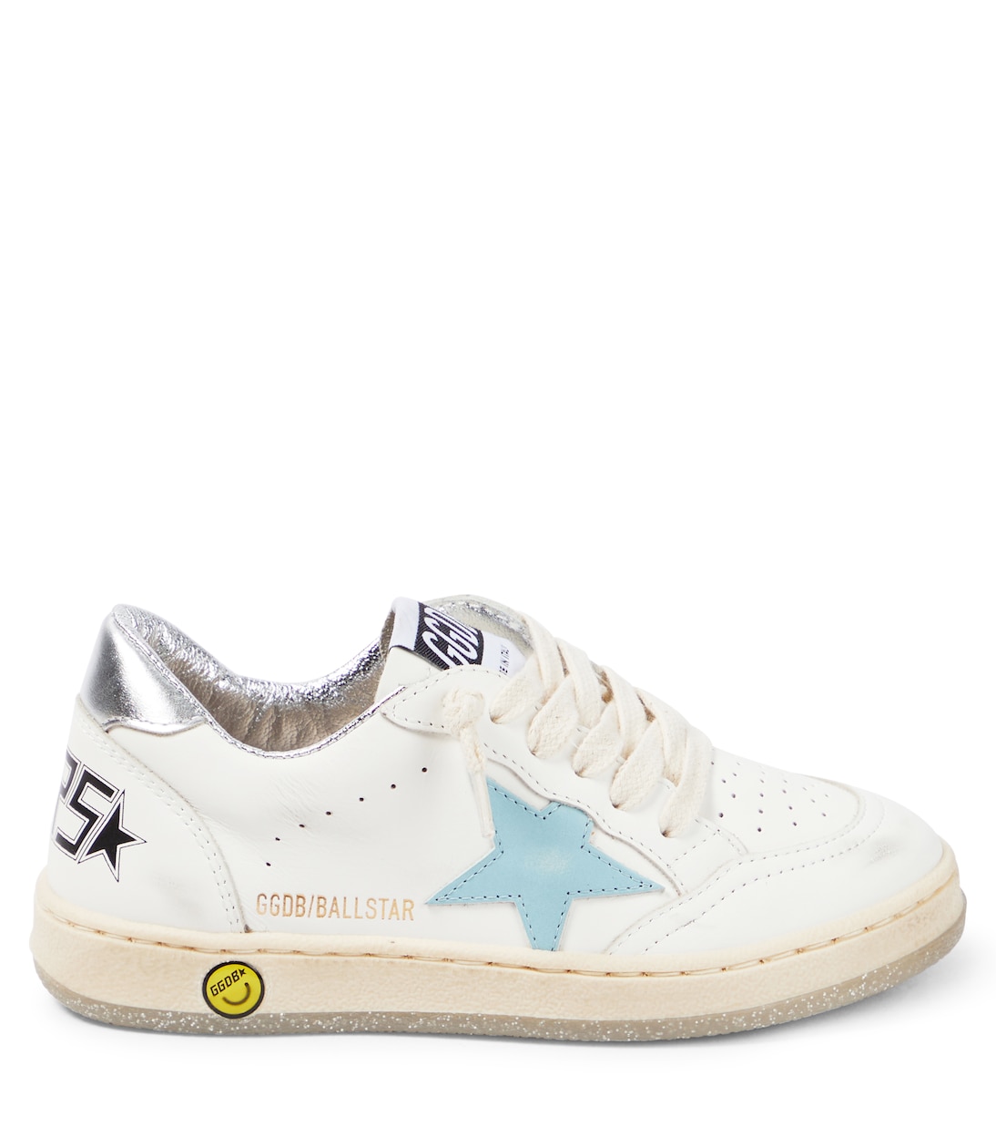 Ball Star leather sneakers | Golden Goose Kids