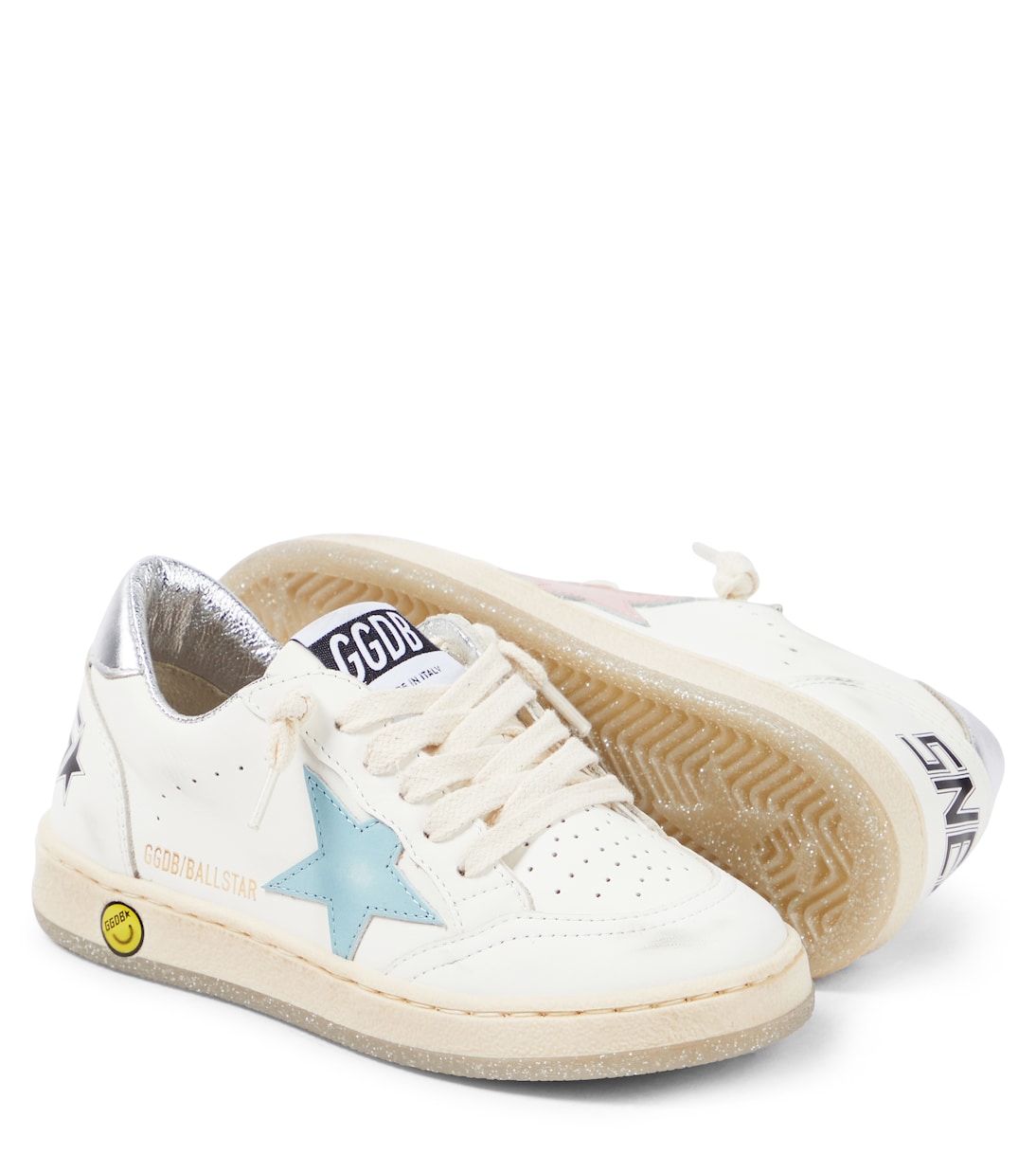 Ball Star leather sneakers | Golden Goose Kids