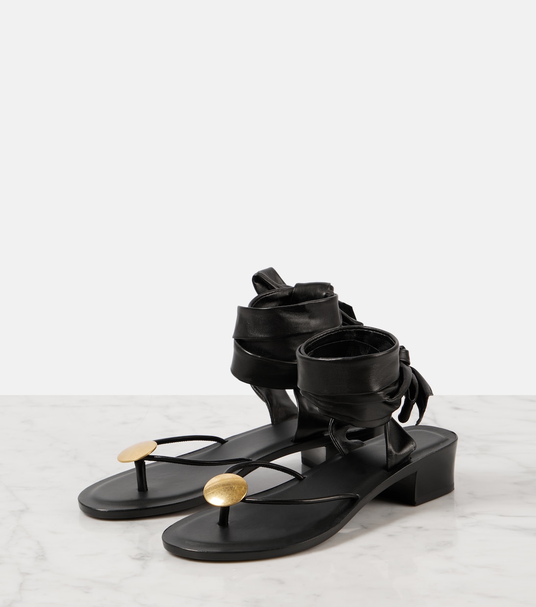 Cord leather thong sandals | The Row