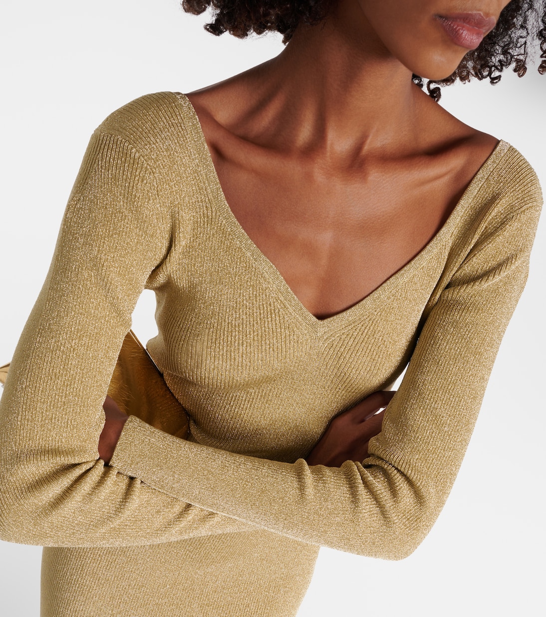 Robe longue en lamé | Nina Ricci