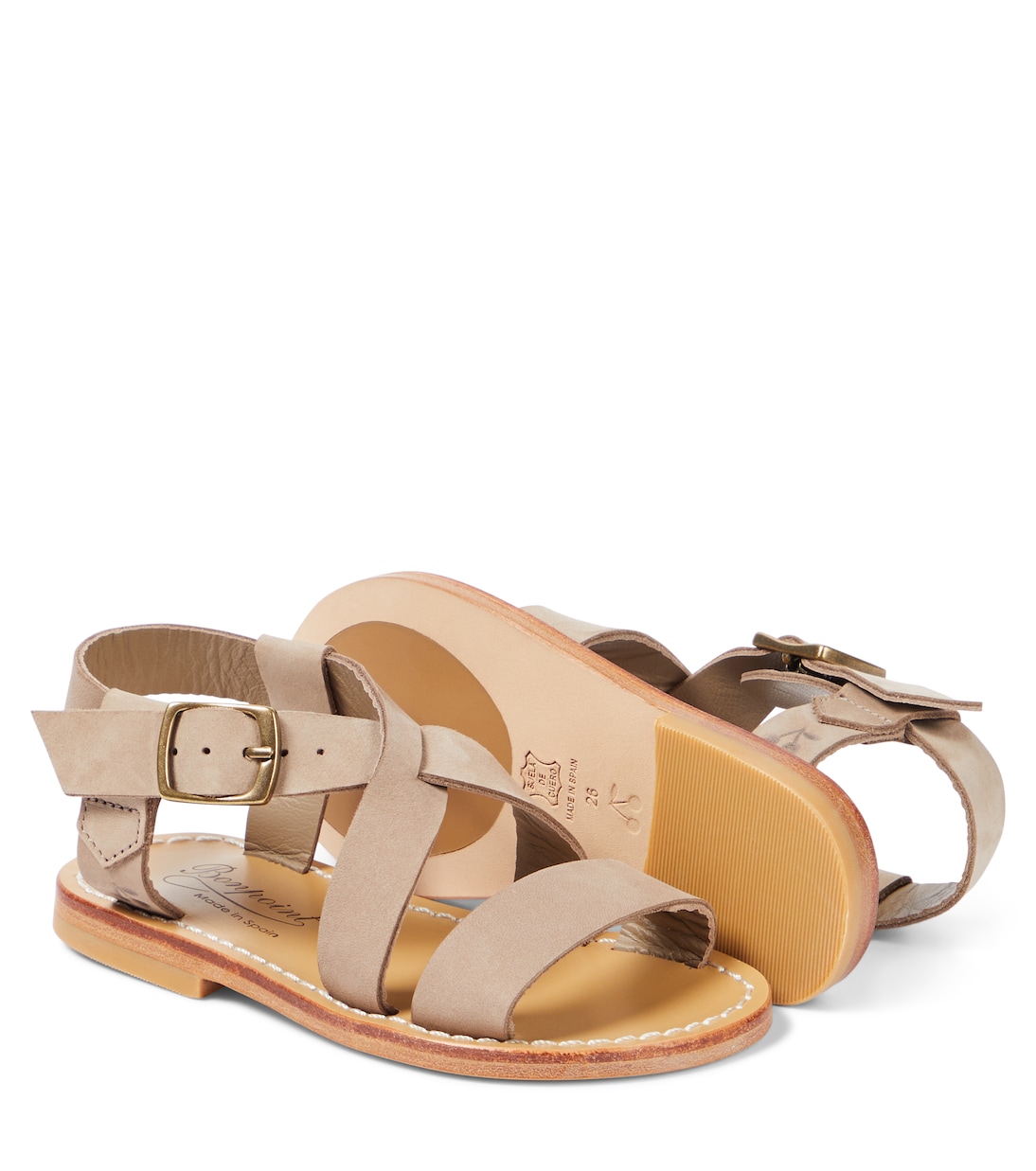 Caina suede sandals | Bonpoint