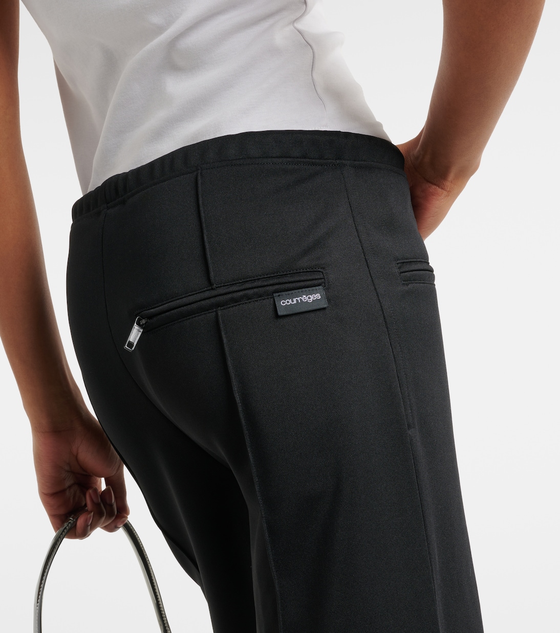 Pantalon de survêtement Interlock à logo | Courrèges