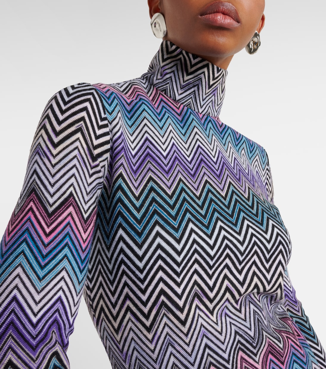Robe midi Zig Zag | Missoni