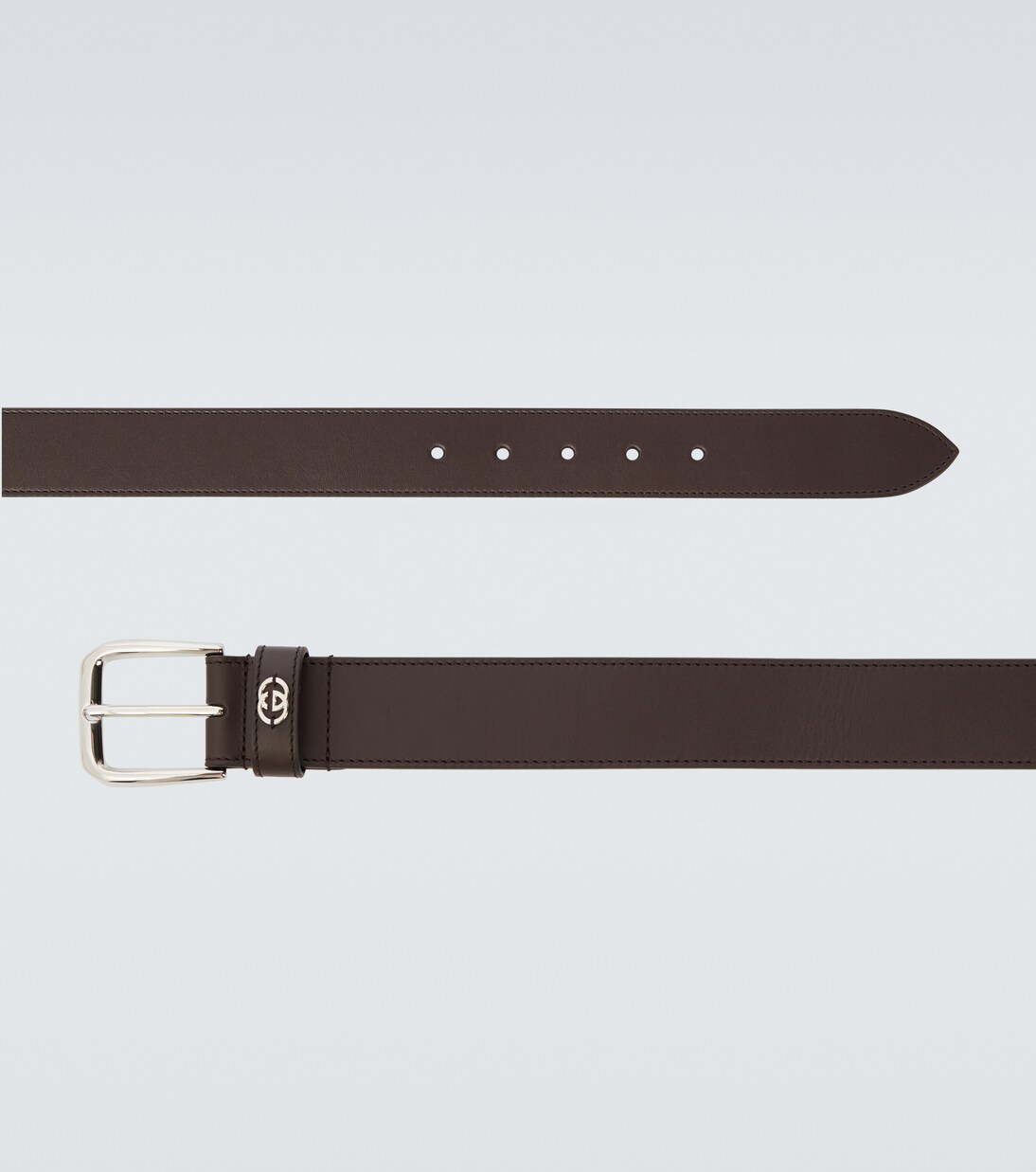 Cinturón de piel con GG | Gucci