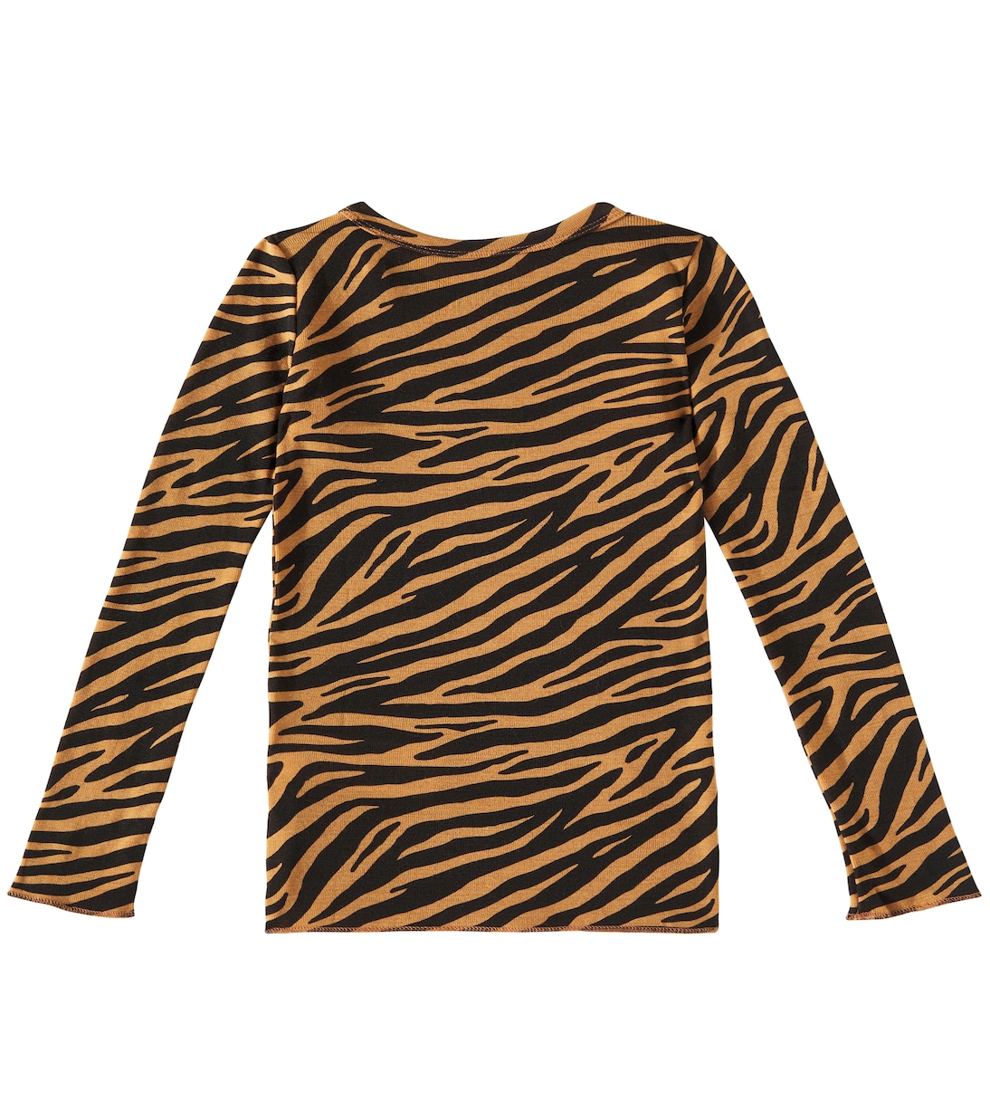 Rihanna zebra-print wool top | Molo
