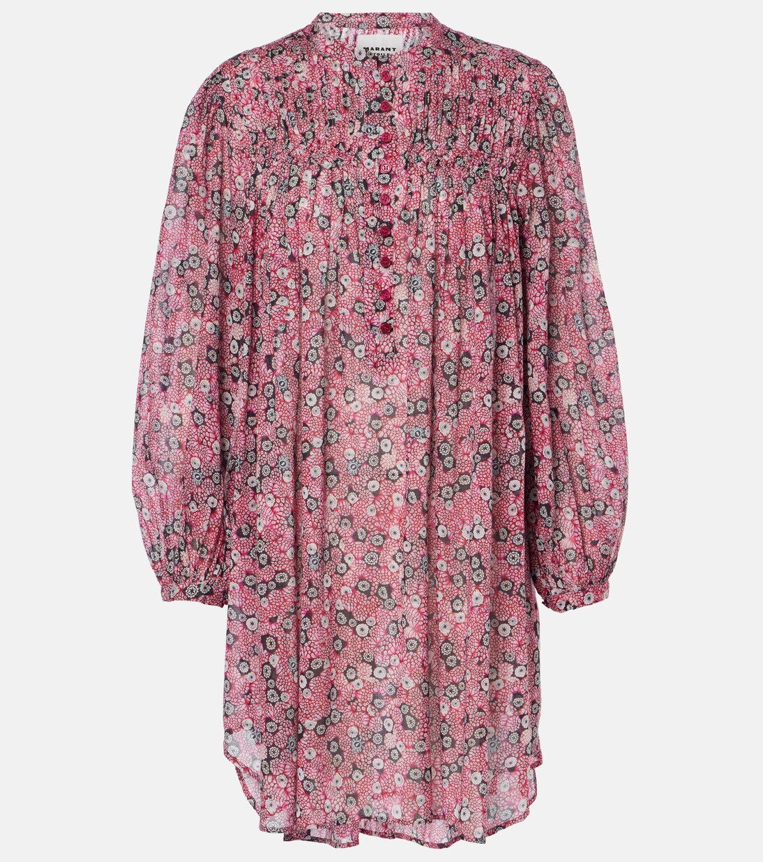 Robe Danael imprimée en coton | Marant Etoile