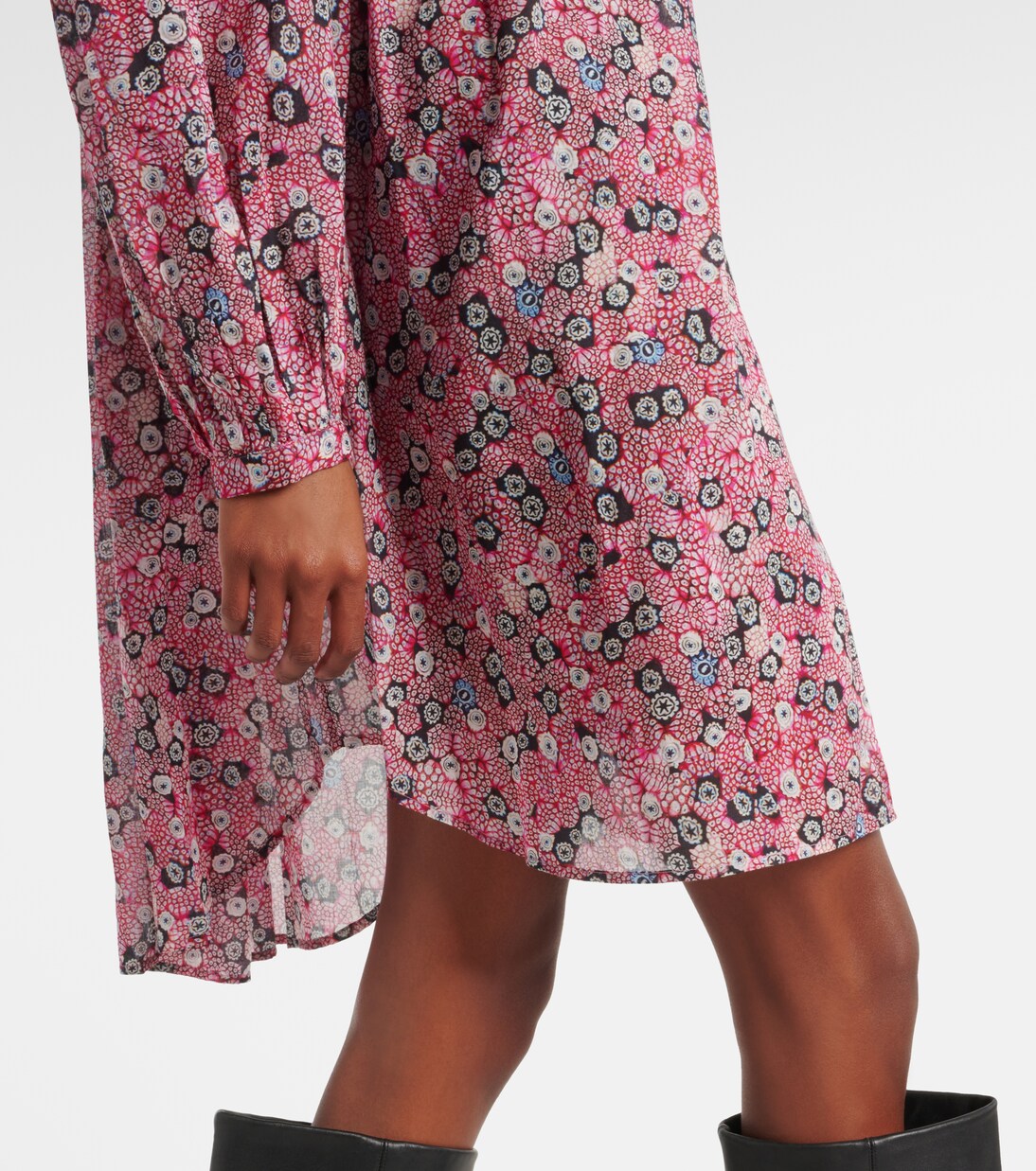 Robe Danael imprimée en coton | Marant Etoile