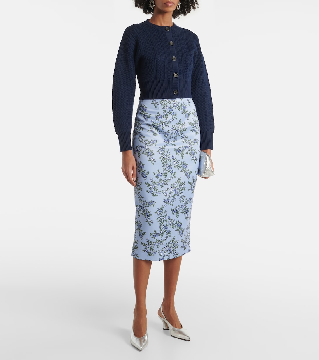 Cropped-Cardigan Albert aus Wolle | Emilia Wickstead