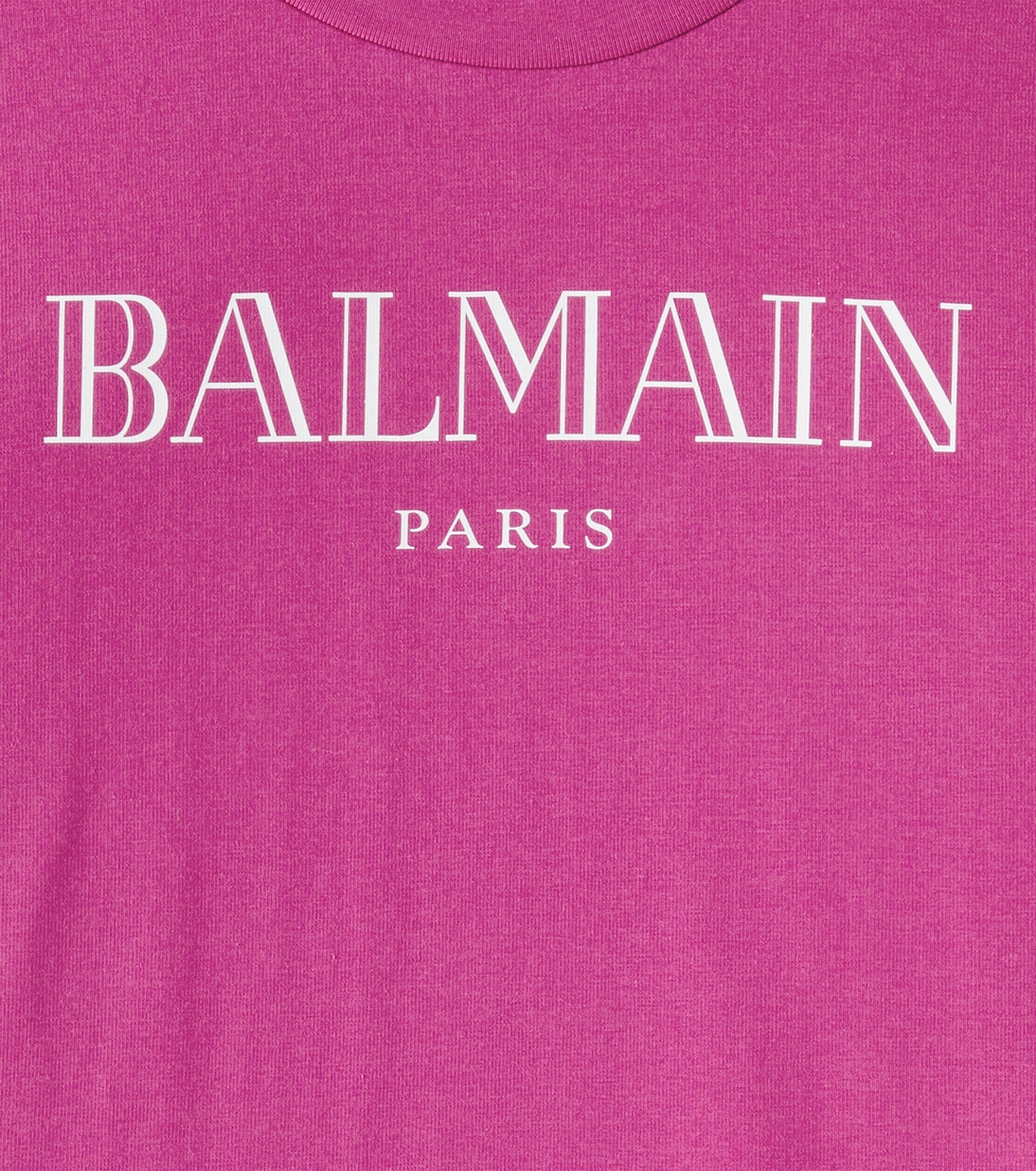T-Shirt aus einem Baumwollgemisch | Balmain Kids
