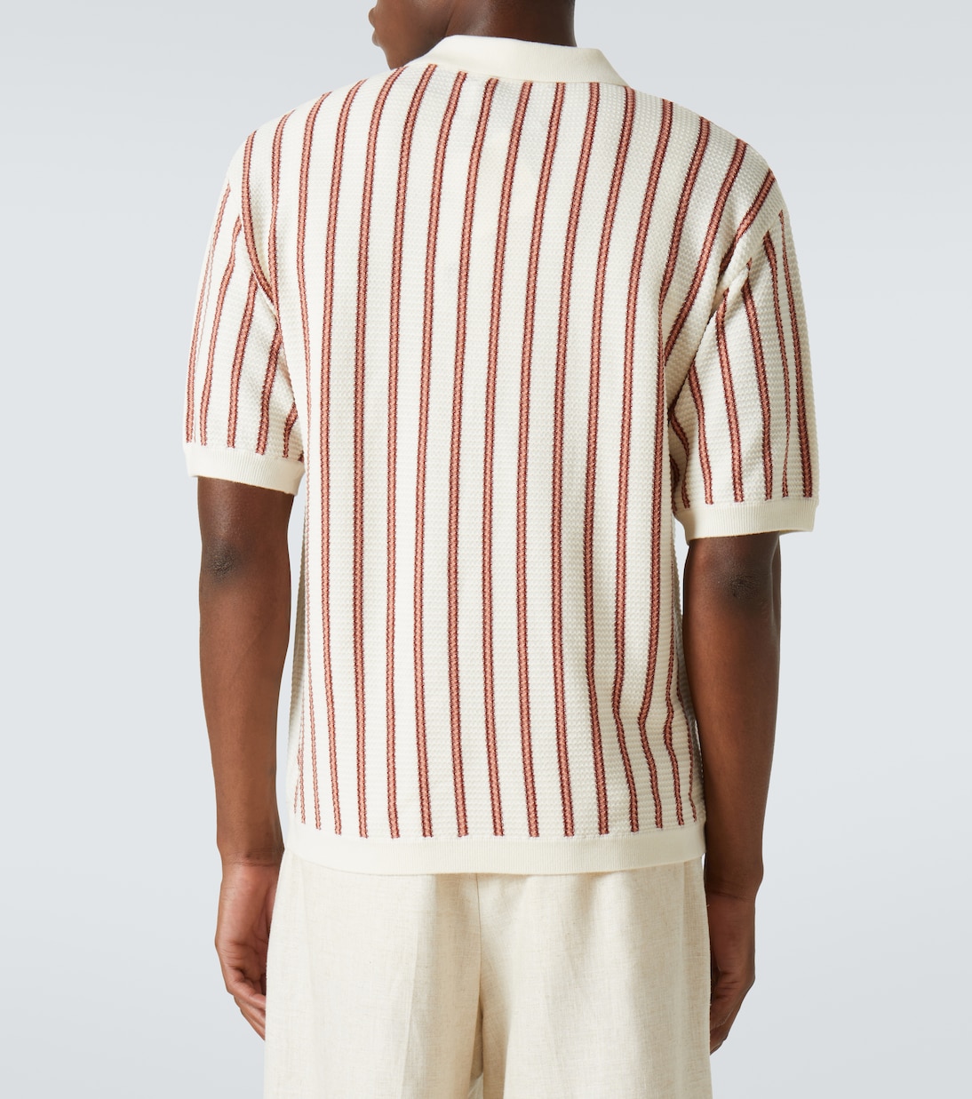 Striped wool shirt | King & Tuckfield
