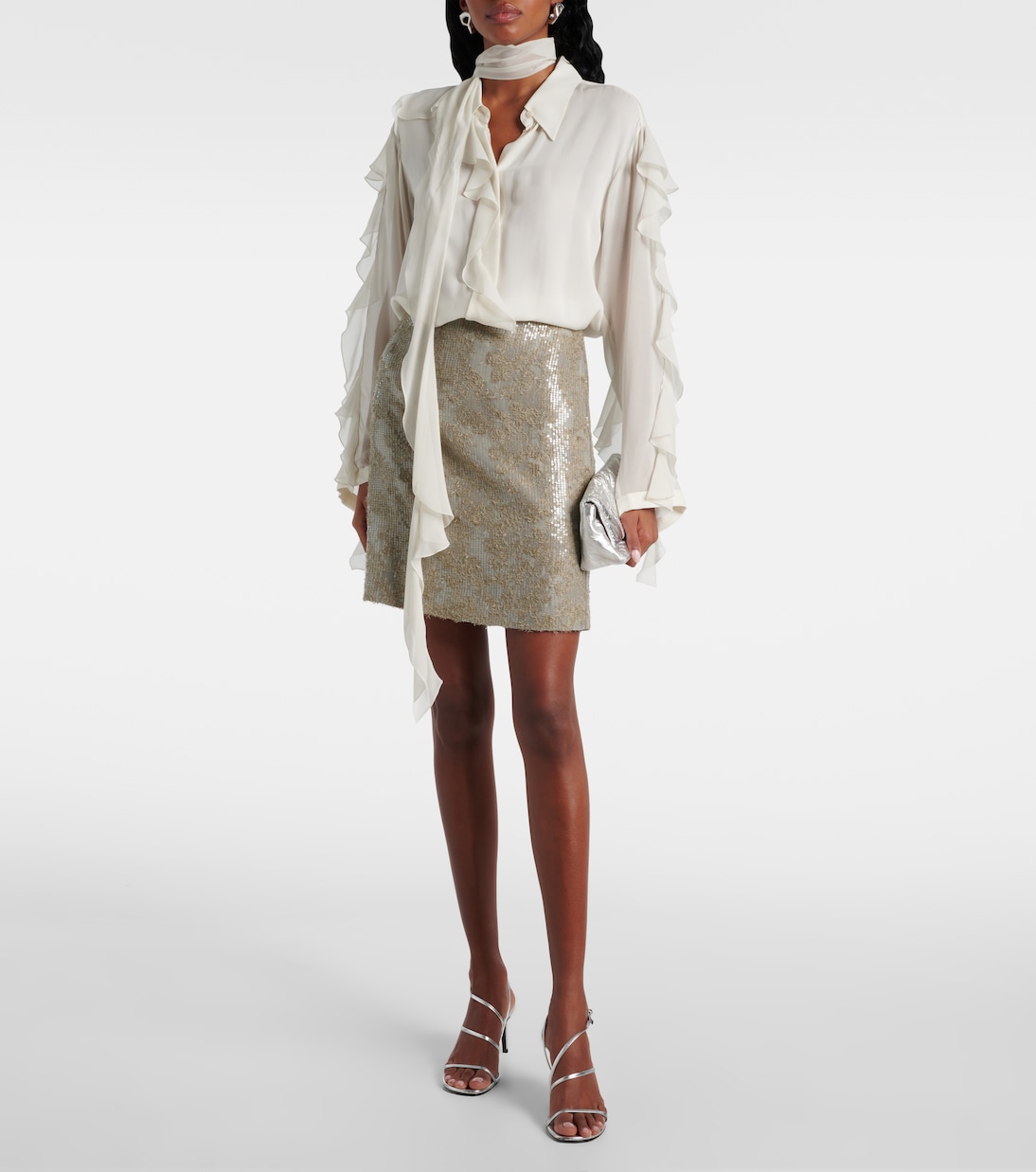 Sequined pencil midi skirt | Dorothee Schumacher