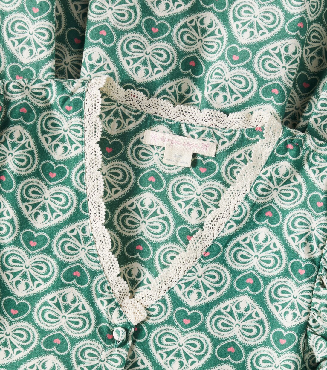 Robe imprimée Cœur en coton | Konges Sløjd