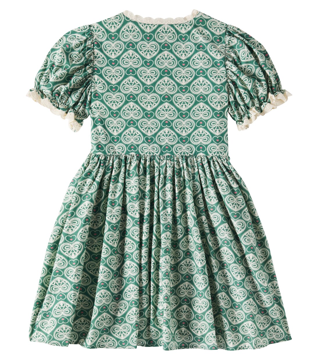 Robe imprimée Cœur en coton | Konges Sløjd