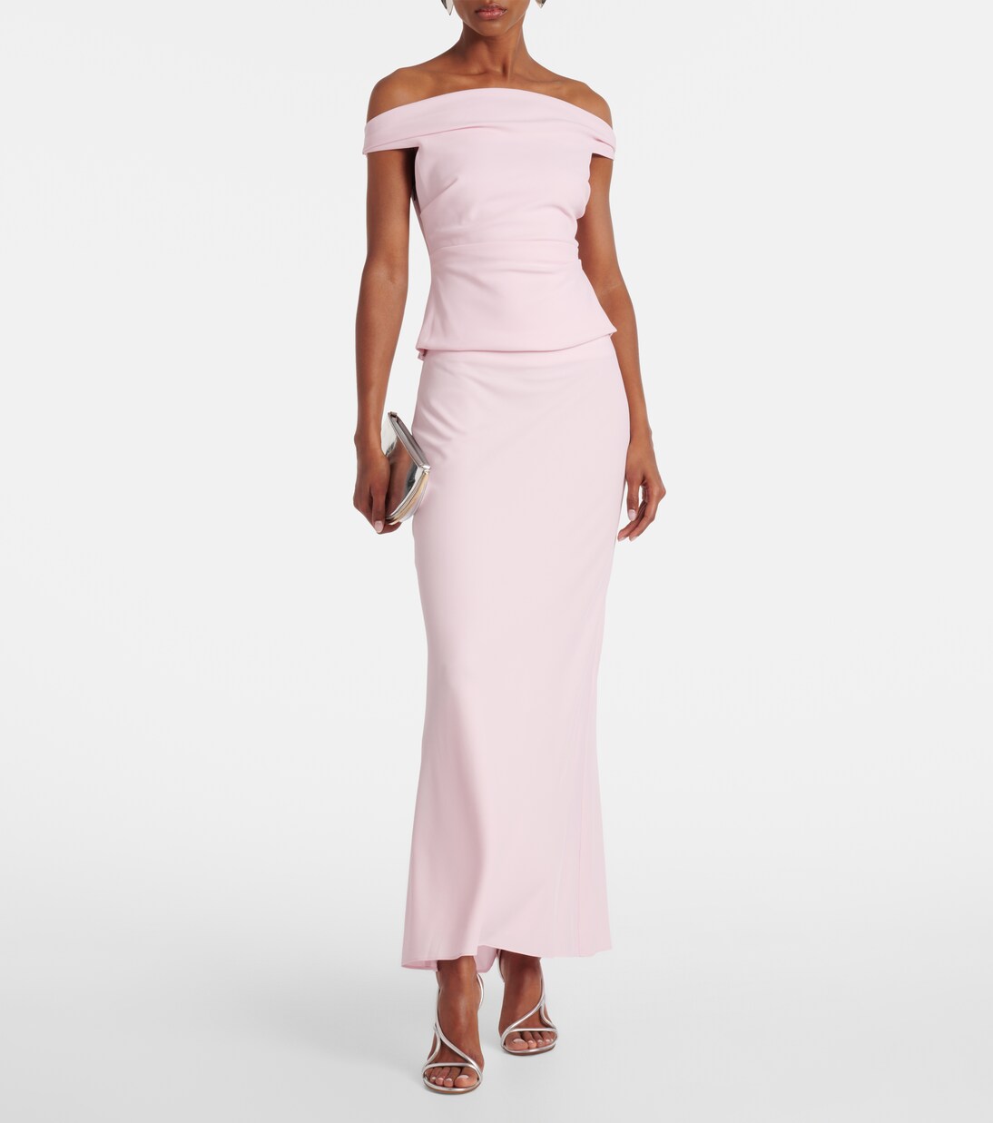 Crêpe maxi skirt | The Sei