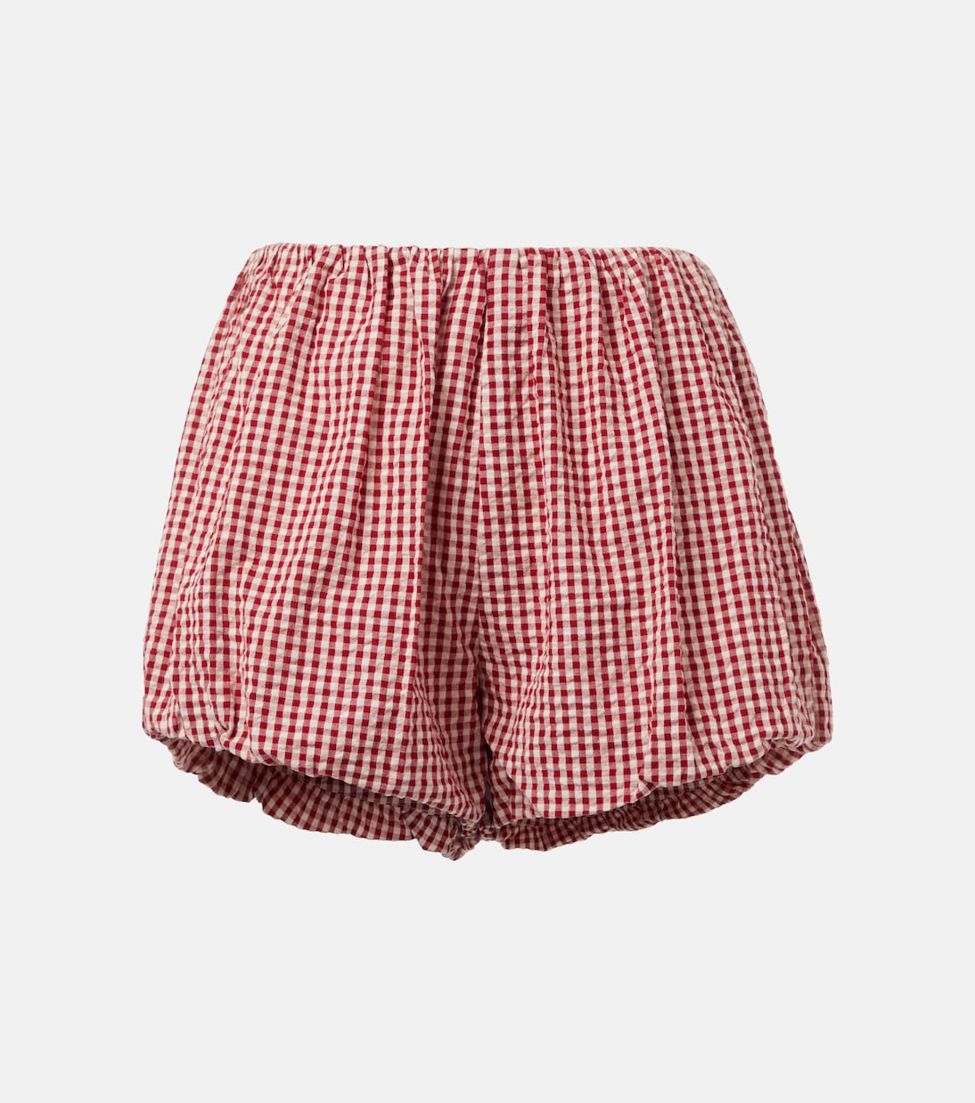 Aurelia gingham cotton shorts | Posse