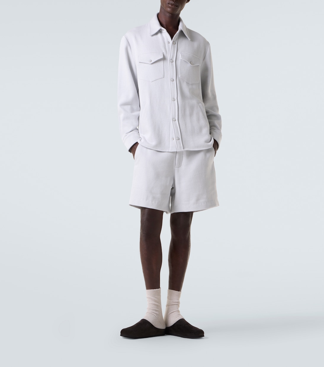 Jeansjacke Explorer mit Mondstein | God's True Cashmere