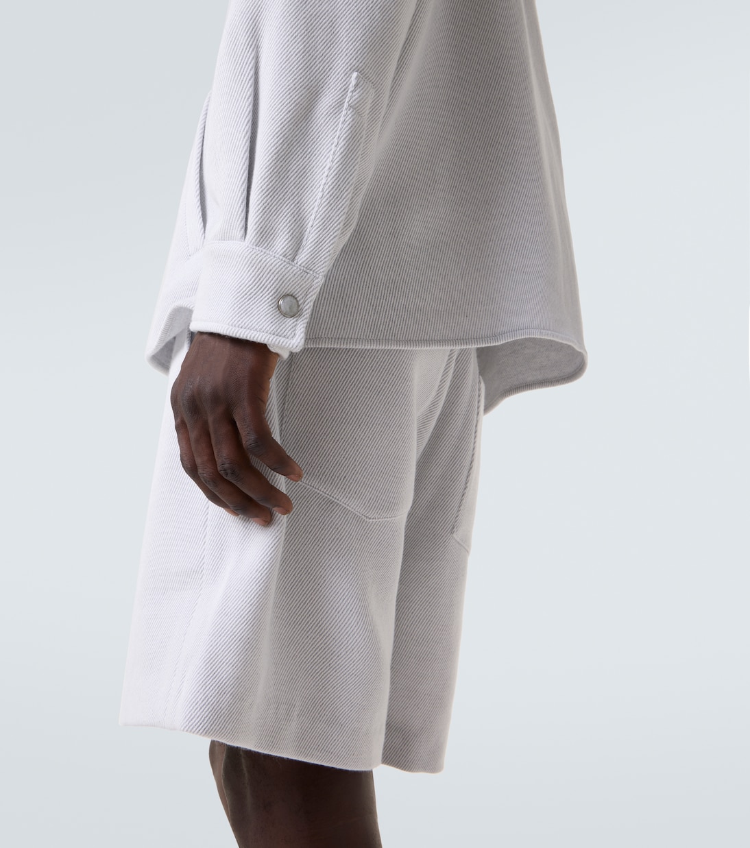 Jeansjacke Explorer mit Mondstein | God's True Cashmere