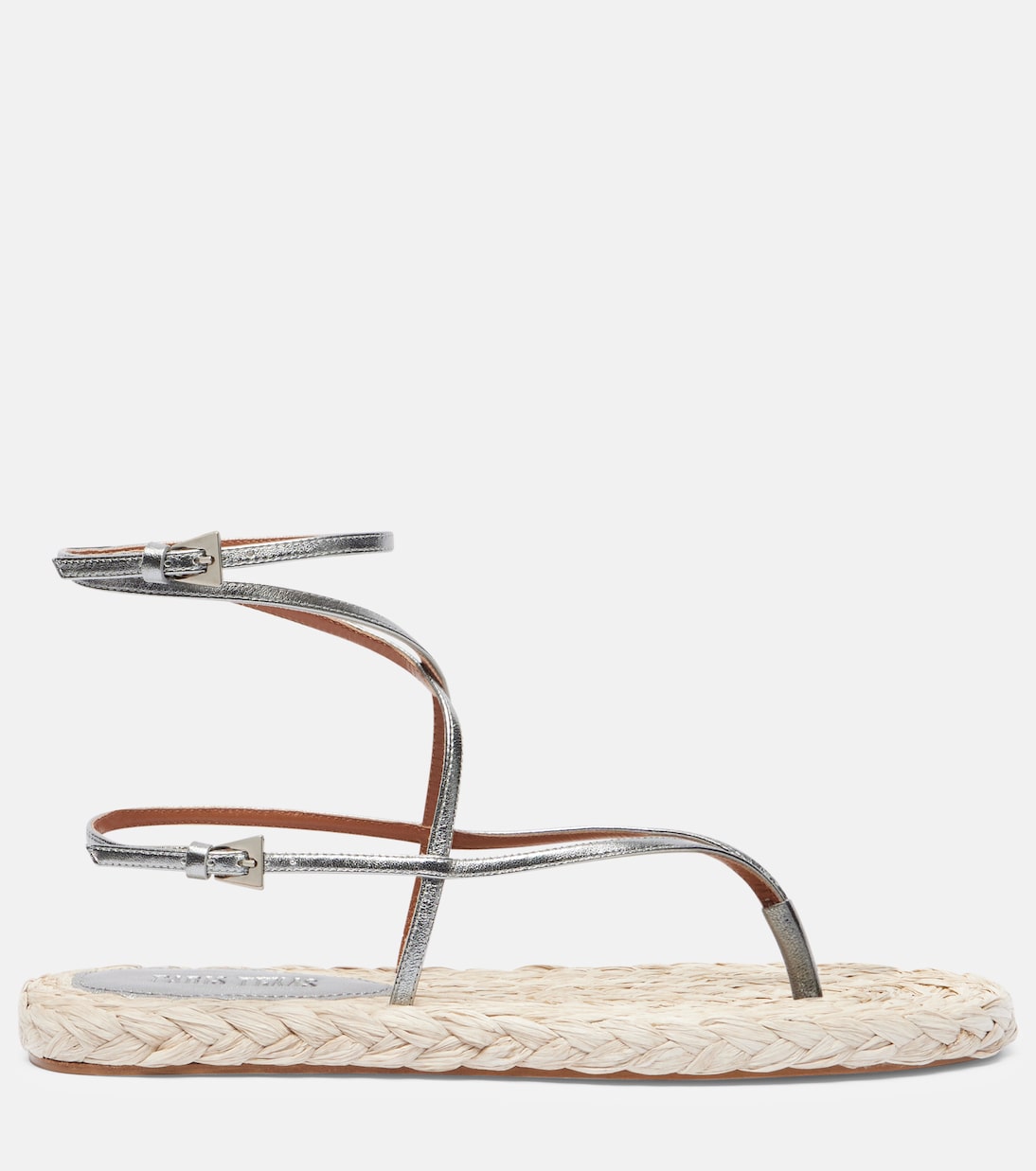 Sandalen Hydra mit Metallic-Leder  | Paris Texas