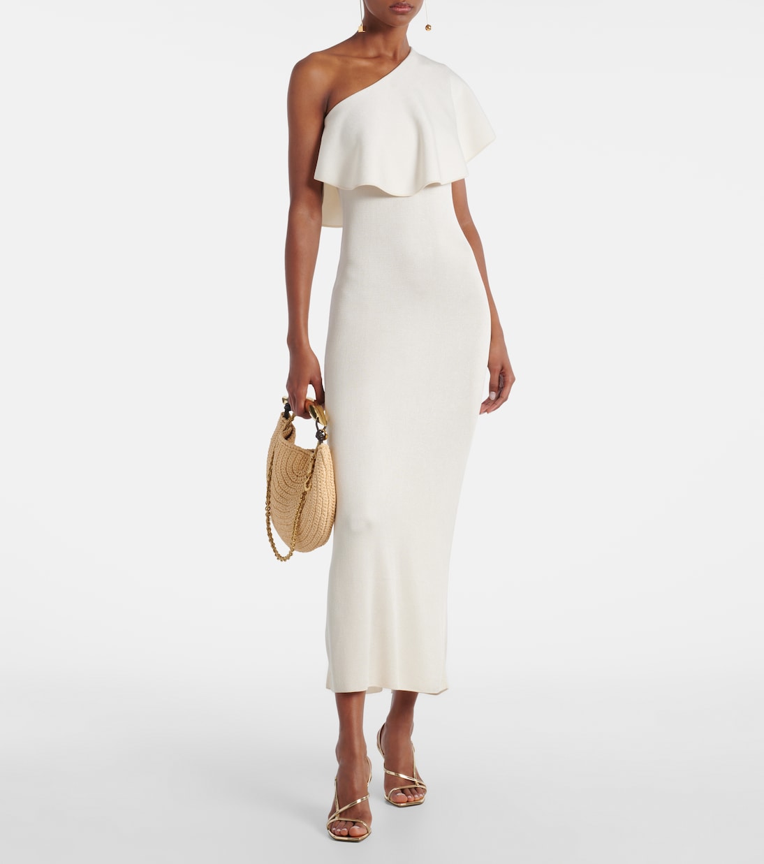Robe longue Vivi asymétrique | Altuzarra