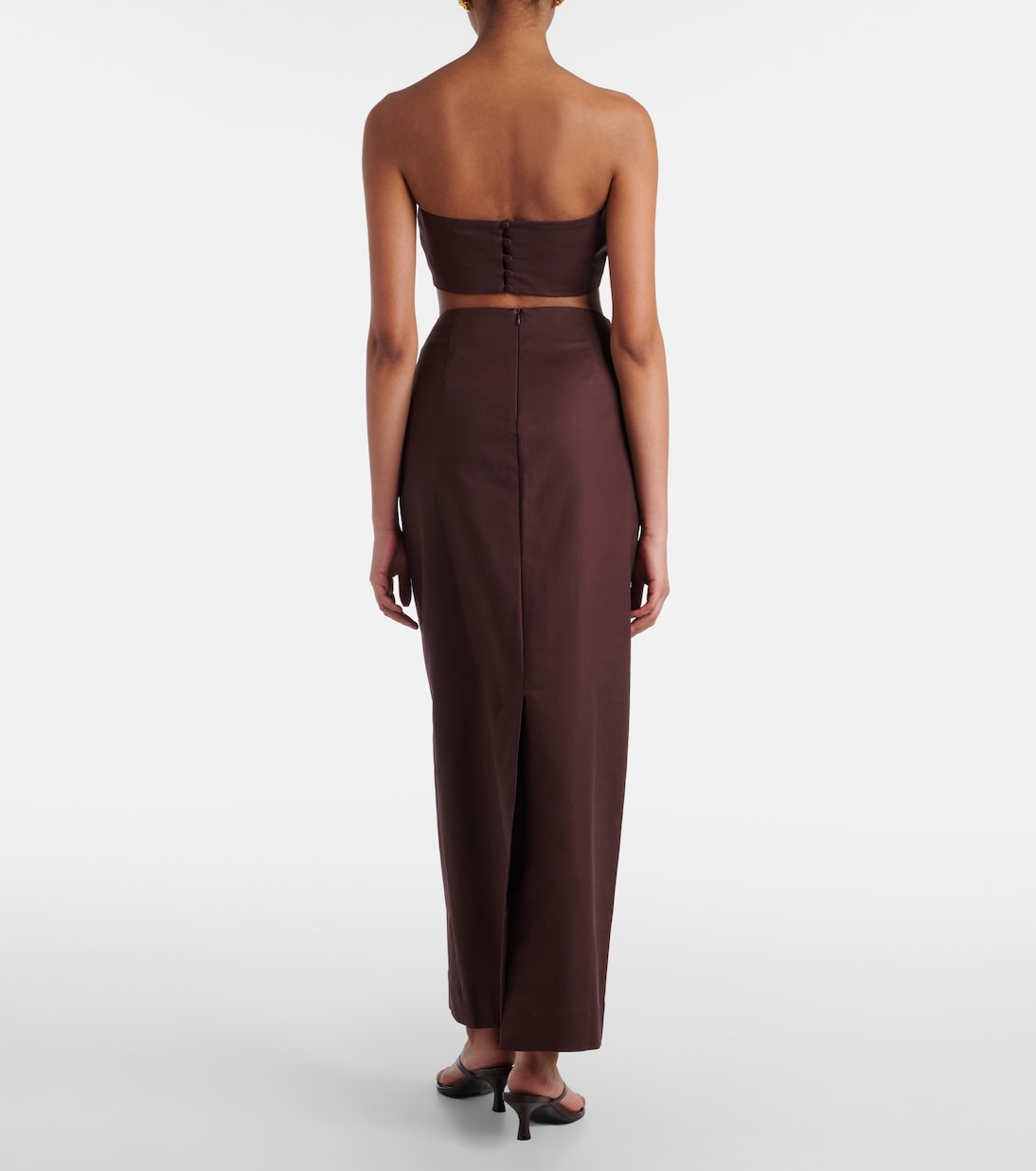 Jupe longue en coton | Adriana Degreas