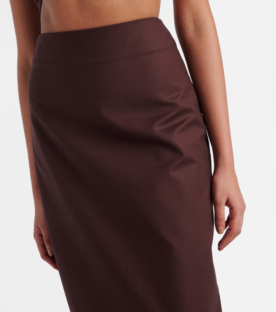 Jupe longue en coton | Adriana Degreas