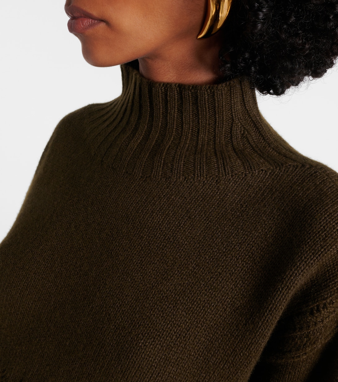 Waffle-knit cashmere and cotton sweater | Tom Ford