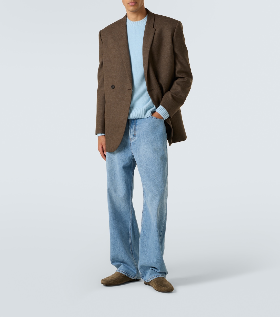 Alder suede loafers | Manolo Blahnik