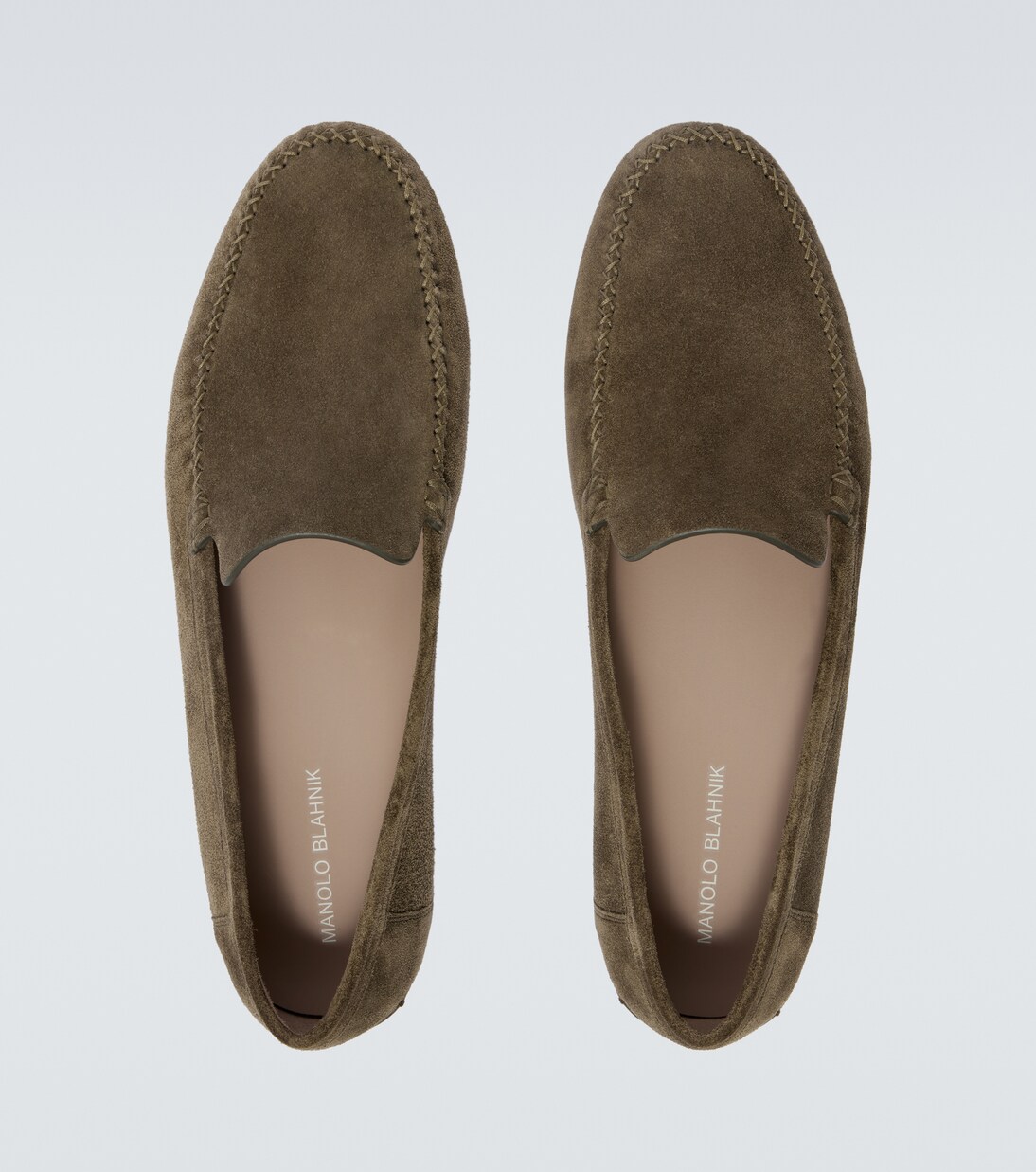 Alder suede loafers | Manolo Blahnik