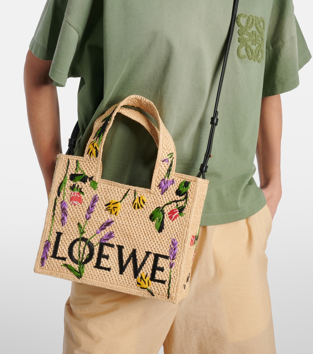 Paula's Ibiza Tote Bag Loewe Font Small | Loewe