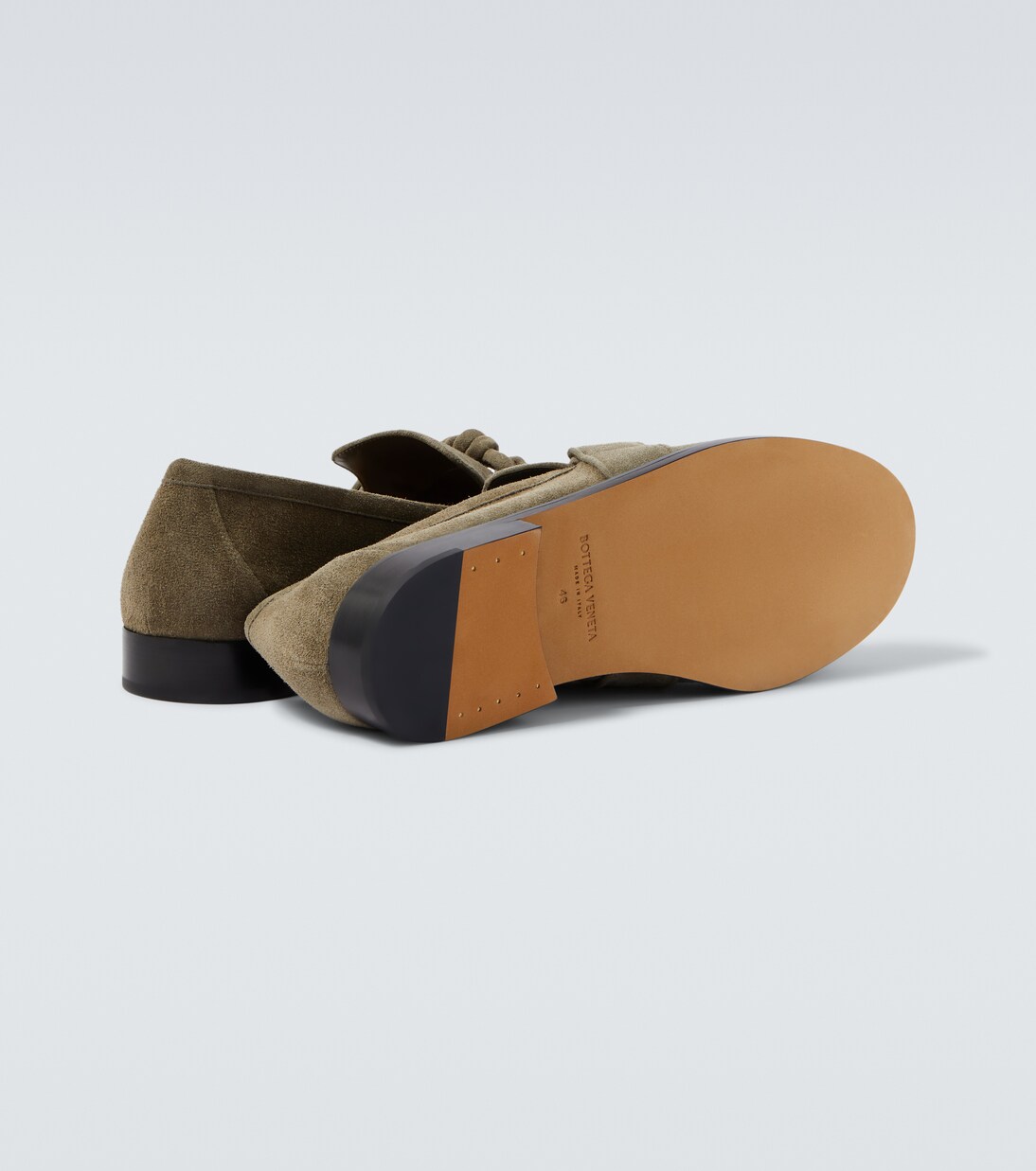 Mocassins Astaire Knot en daim | Bottega Veneta