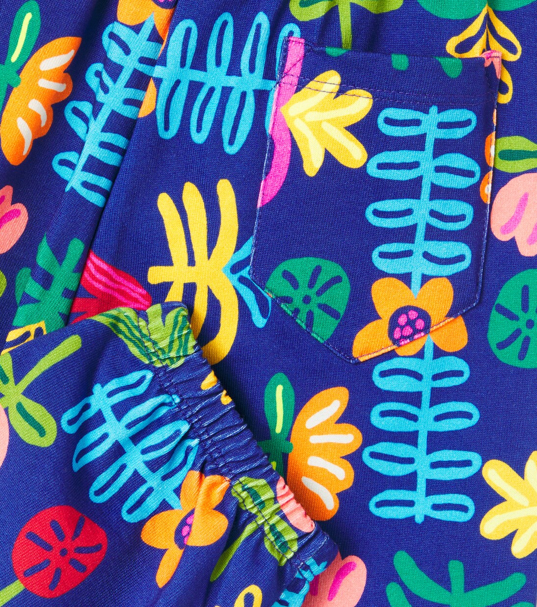 Florindo Azul cotton-blend sweatpants | Fábula