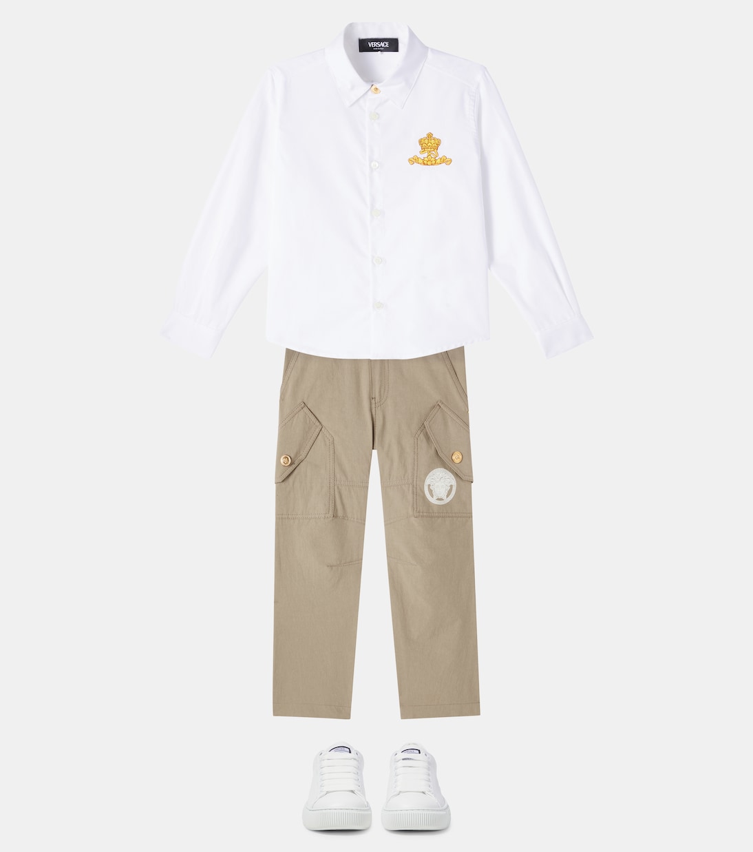 Cargo-Jeans Medusa | Versace Kids