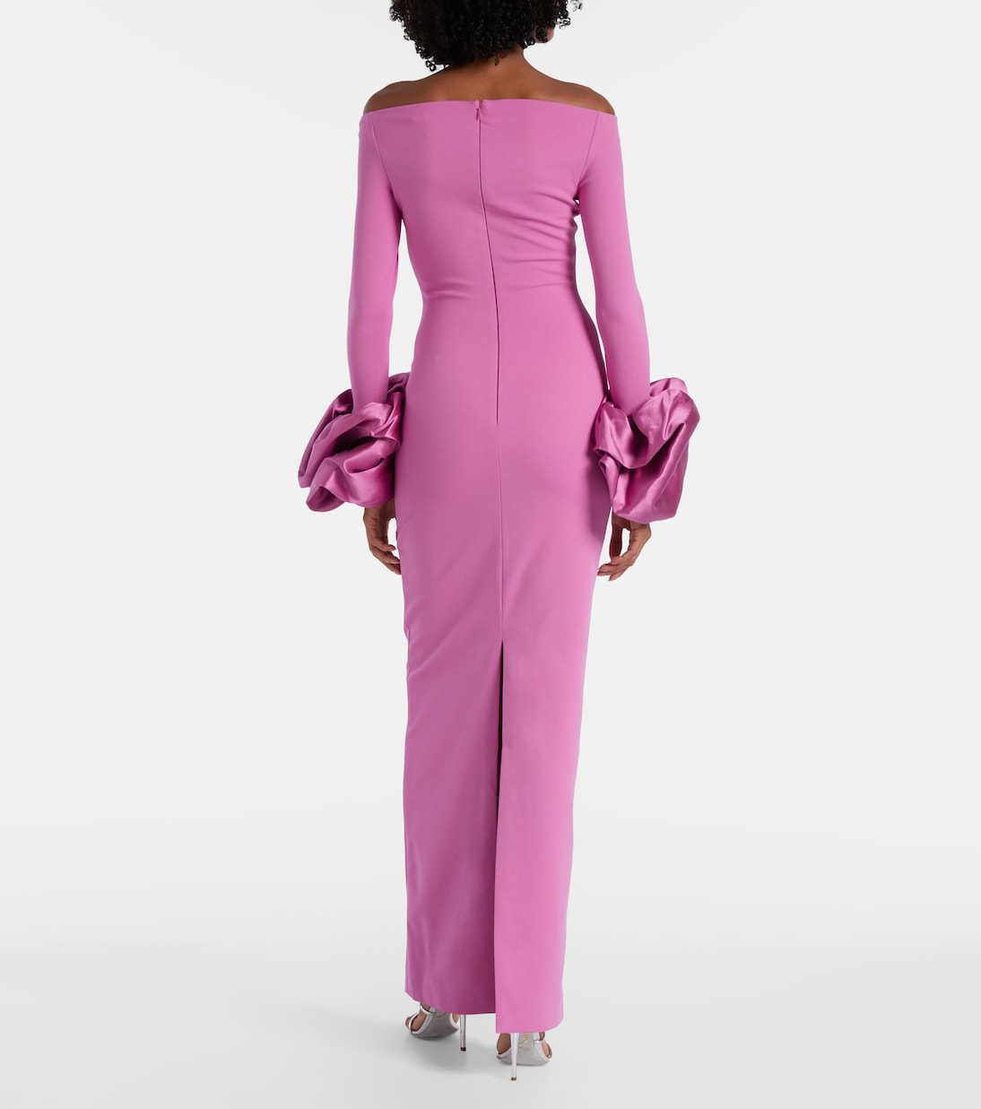 Robe à encolure bardot Talia | Solace London