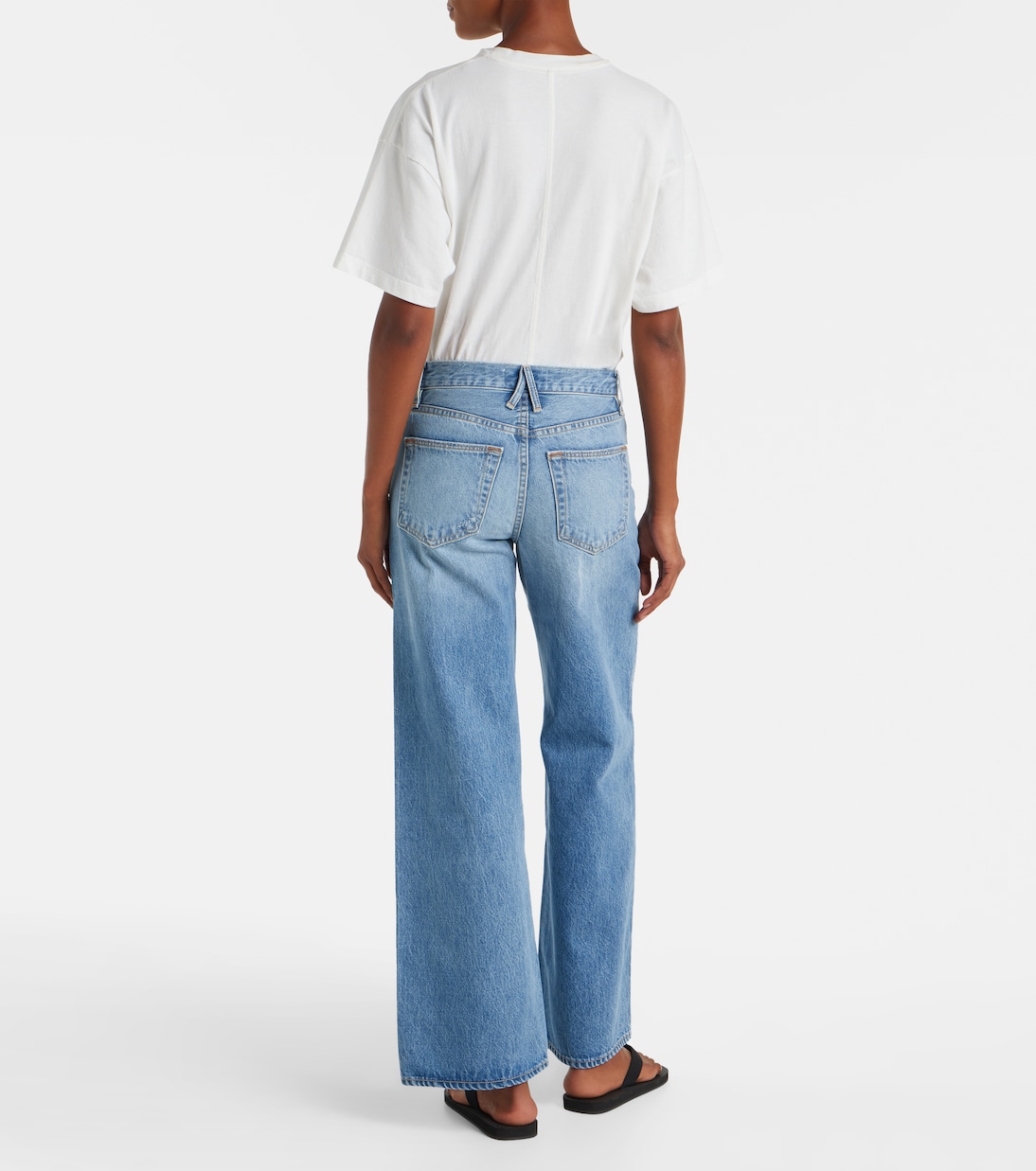 Mid-Rise Wide-Leg Jeans Selena | Slvrlake