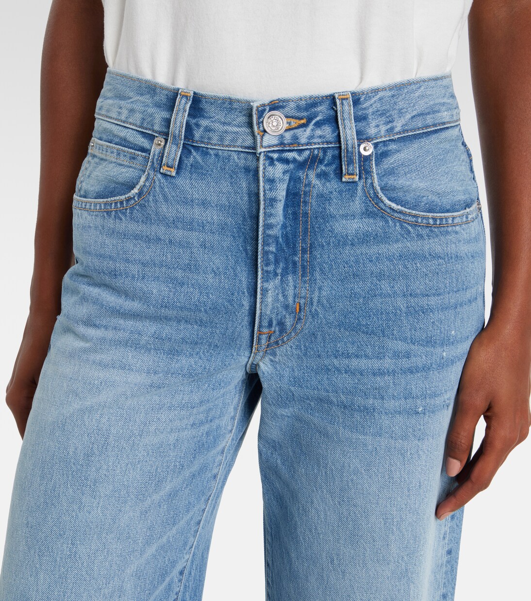 Mid-Rise Wide-Leg Jeans Selena | Slvrlake