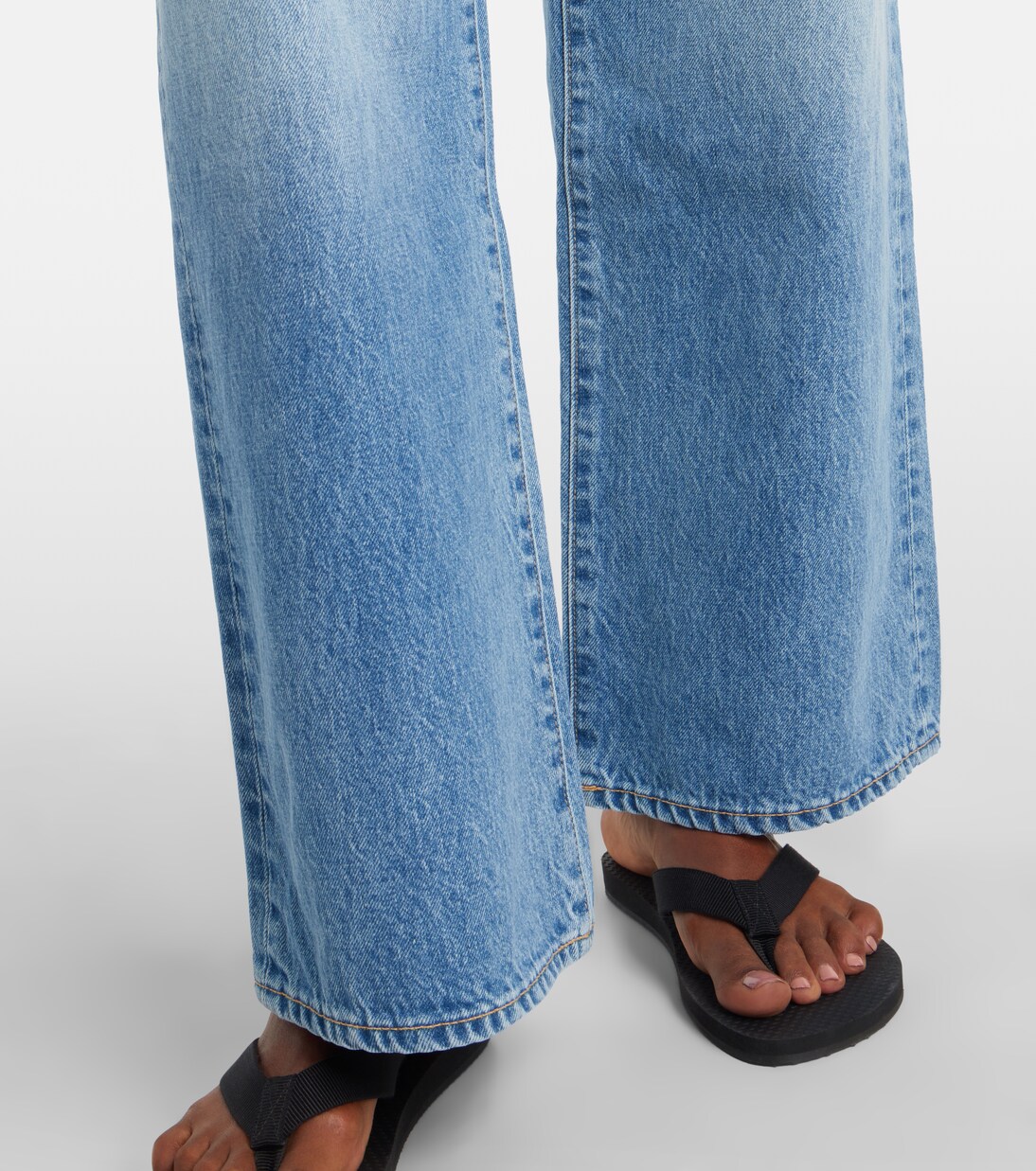Mid-Rise Wide-Leg Jeans Selena | Slvrlake