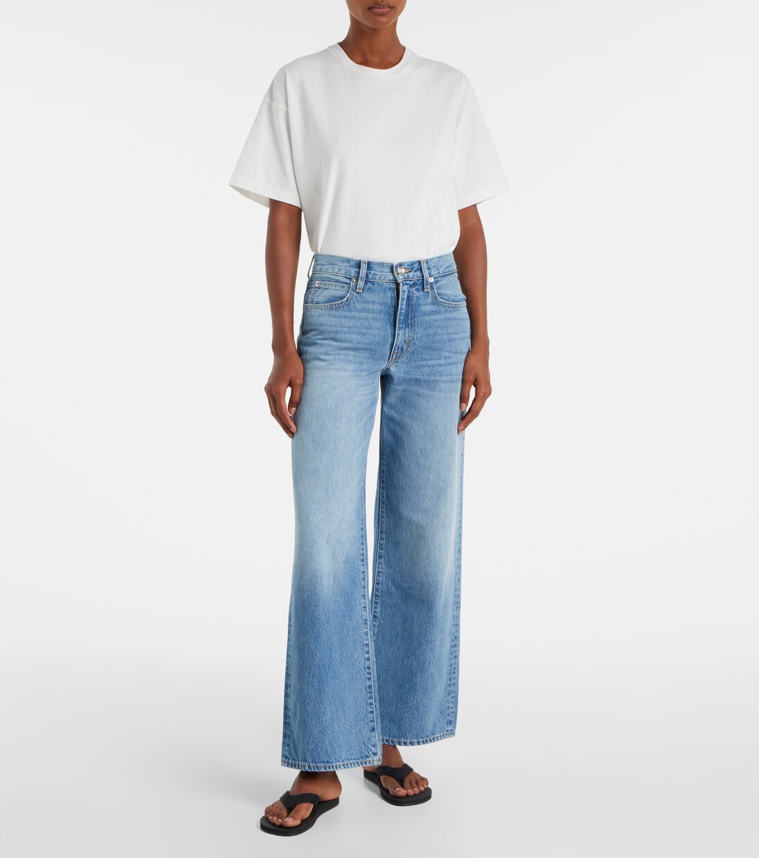 Mid-Rise Wide-Leg Jeans Selena | Slvrlake
