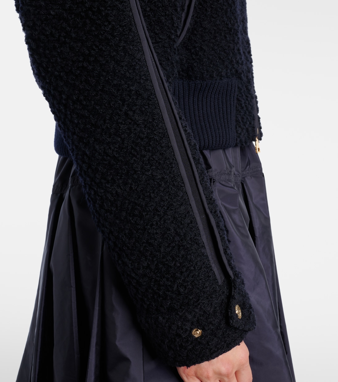 Daunenjacke aus Schurwolle  | Moncler