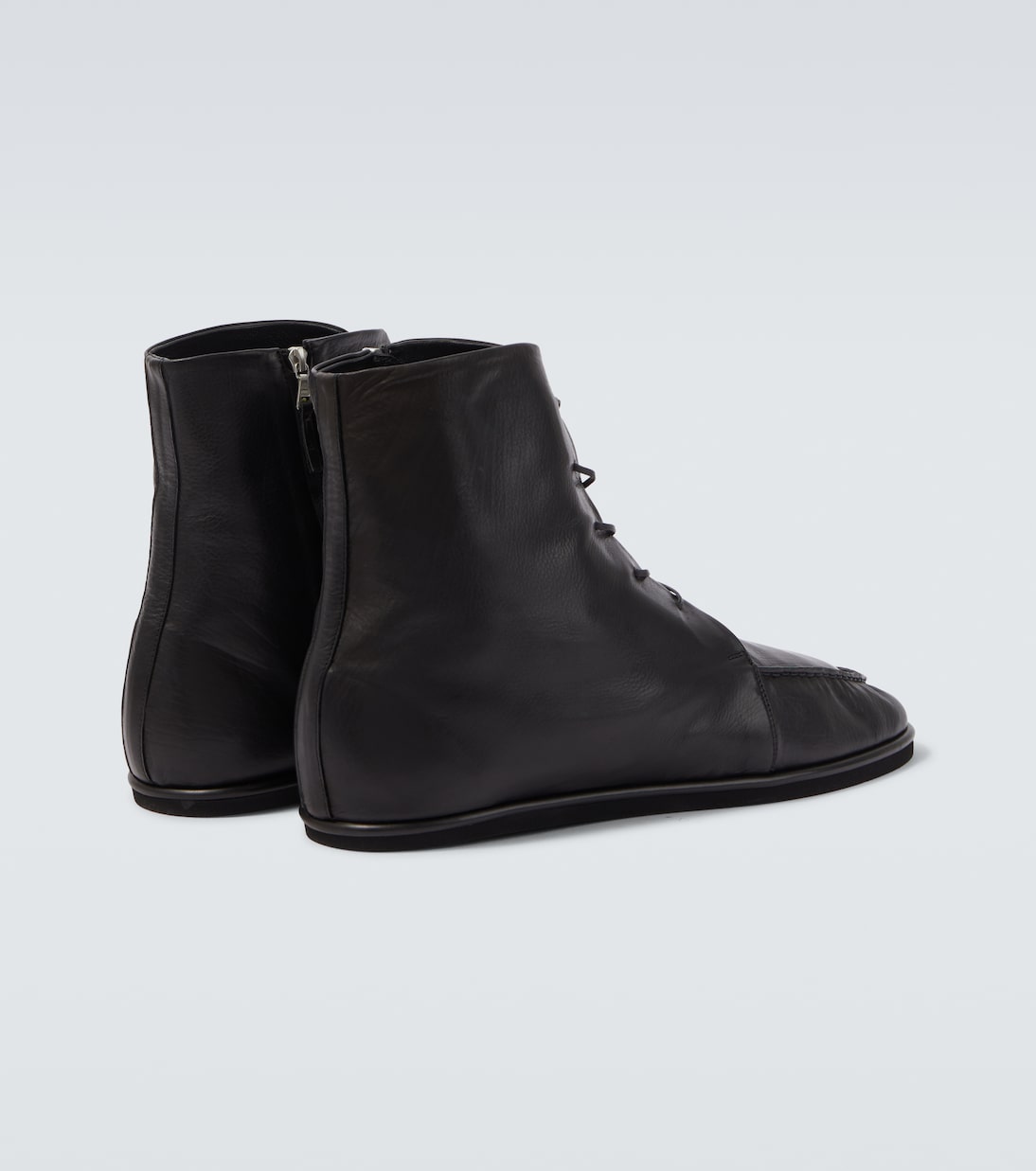 Schnürstiefel aus Leder | Auralee