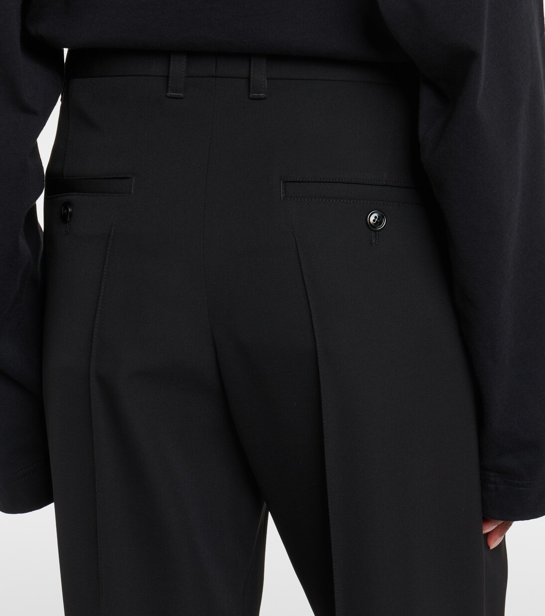 Mid-rise wide-leg pants | Phoebe Philo