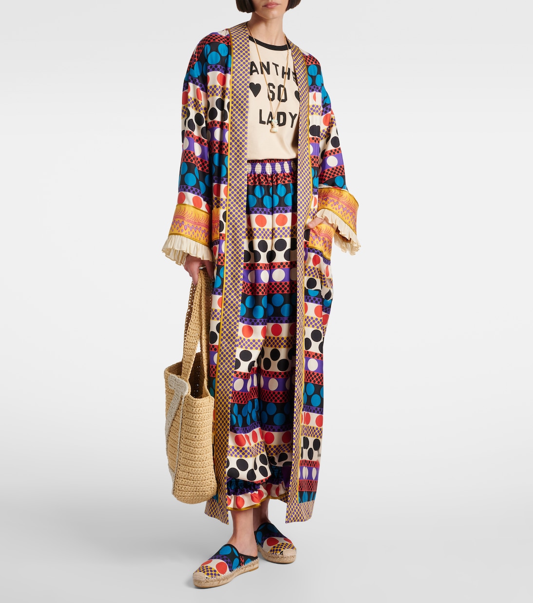 La Cruisette printed espadrille mules | Valentino Garavani